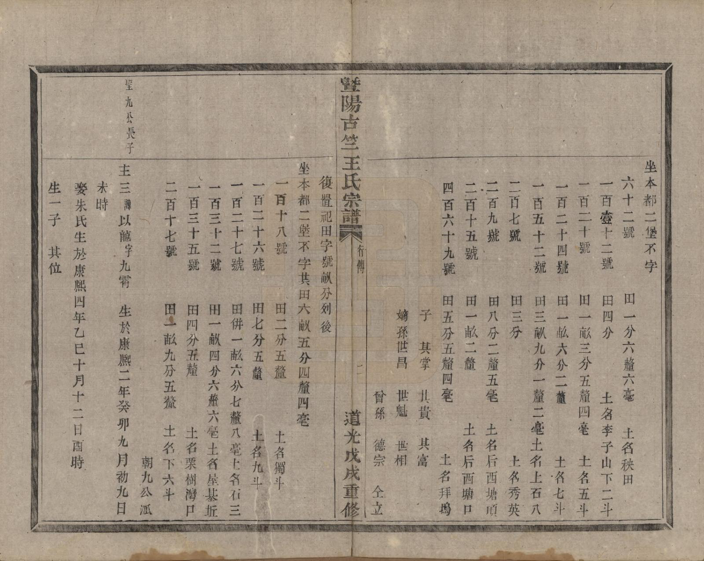 GTJP1581.王.江苏江阴.暨阳古竺王氏宗谱.清道光十八年(1838)_007.pdf_第2页