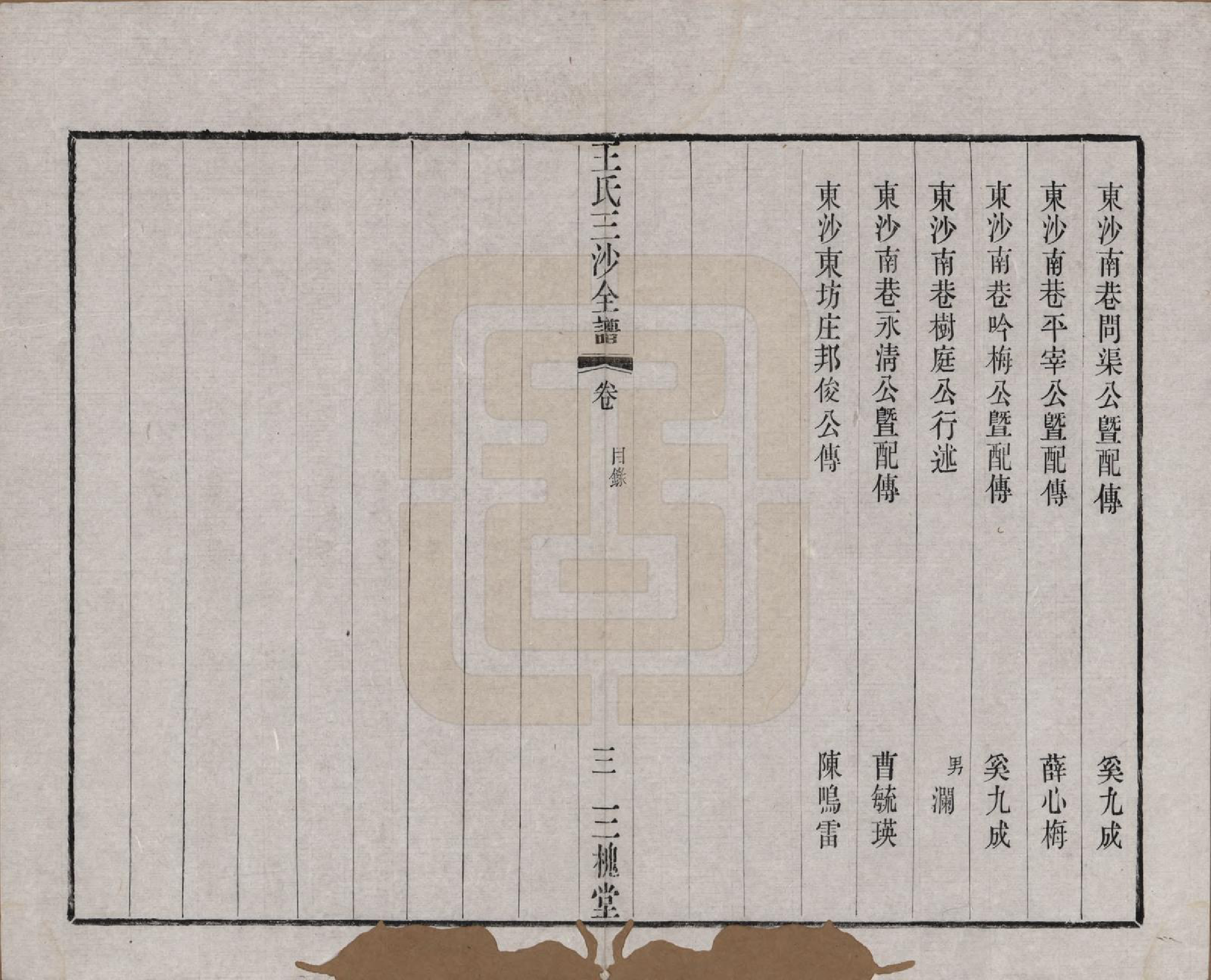 GTJP1589.王.江苏昆山、江阴、无锡.王氏三沙全谱不分卷.清光绪二年（1876）_014.pdf_第3页