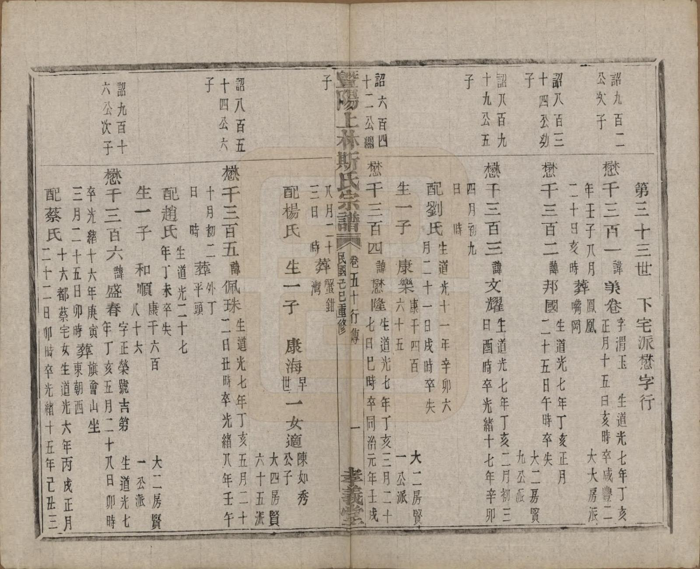 GTJP1326.斯.江苏江阴.暨阳上林斯氏宗谱六十八卷.民国十八年（1929）_050.pdf_第2页