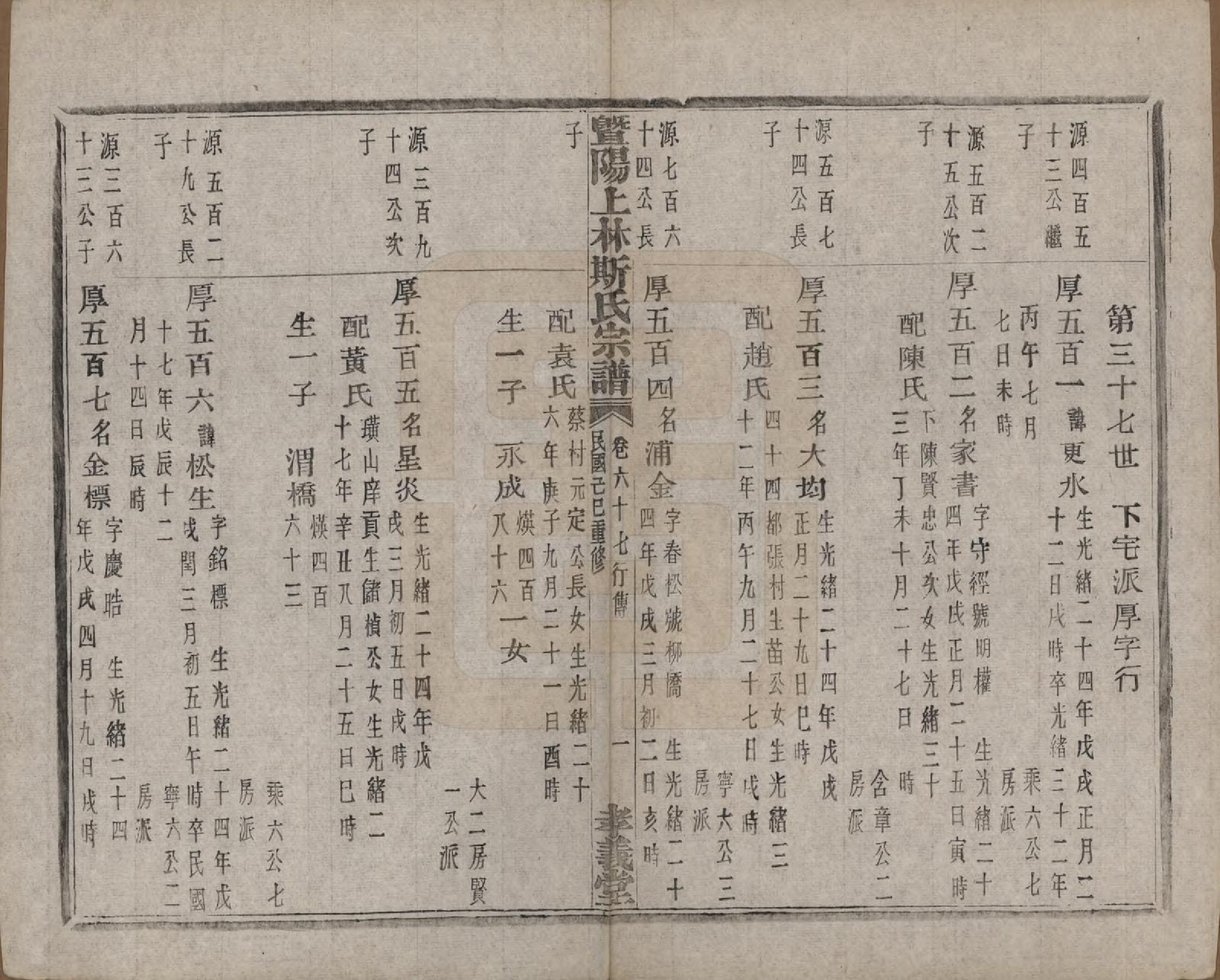 GTJP1326.斯.江苏江阴.暨阳上林斯氏宗谱六十八卷.民国十八年（1929）_067.pdf_第2页