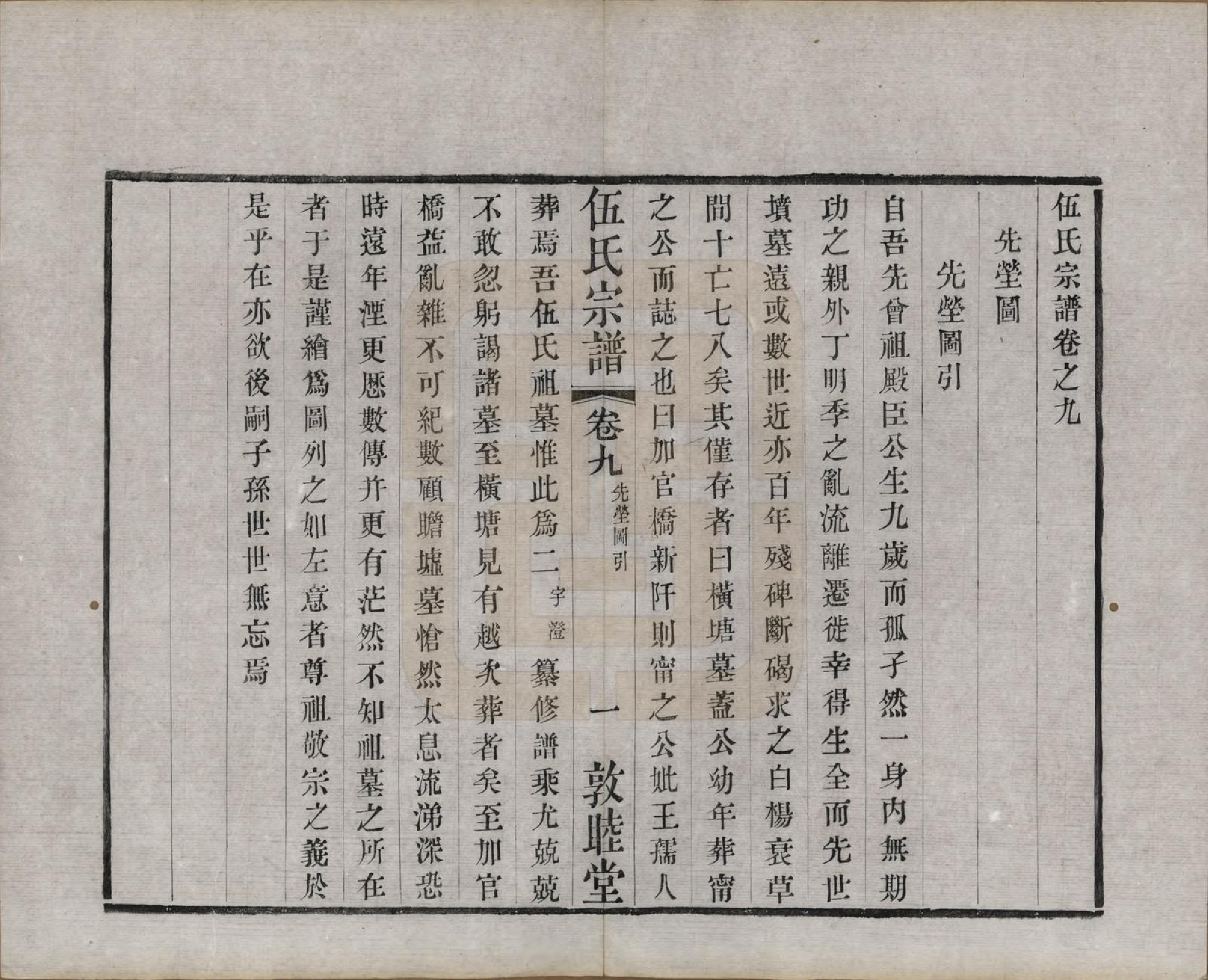 GTJP1719.伍.江苏常州.伍氏宗谱十二卷首一卷.清光绪二十年（1894）_009.pdf_第1页