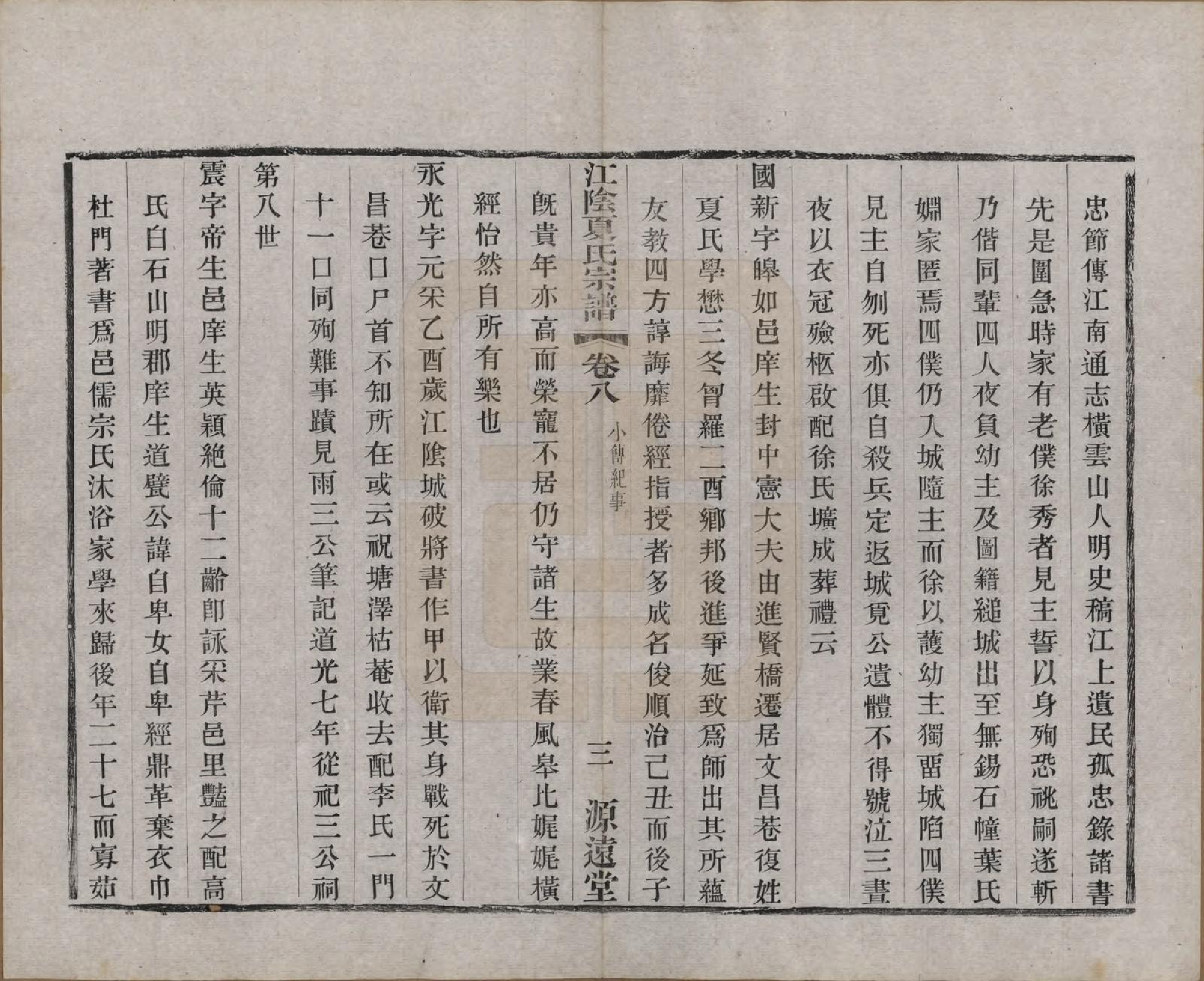 GTJP1732.夏.江苏江阴.江阴夏氏宗谱十八卷首一卷.清光绪十二年(1886)_008.pdf_第3页