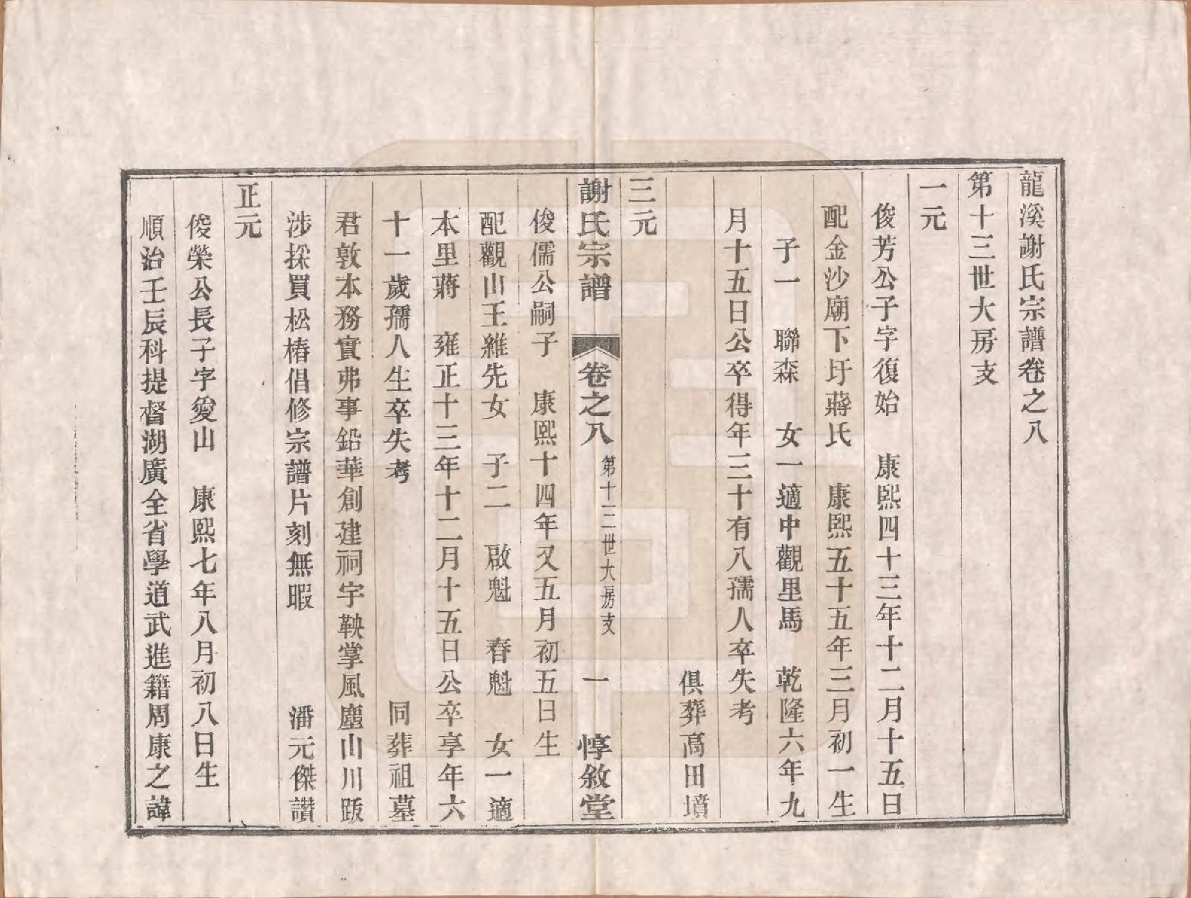 GTJP1769.谢.江苏溧阳.龙溪谢氏宗谱.民国12年[1923]_008.pdf_第2页