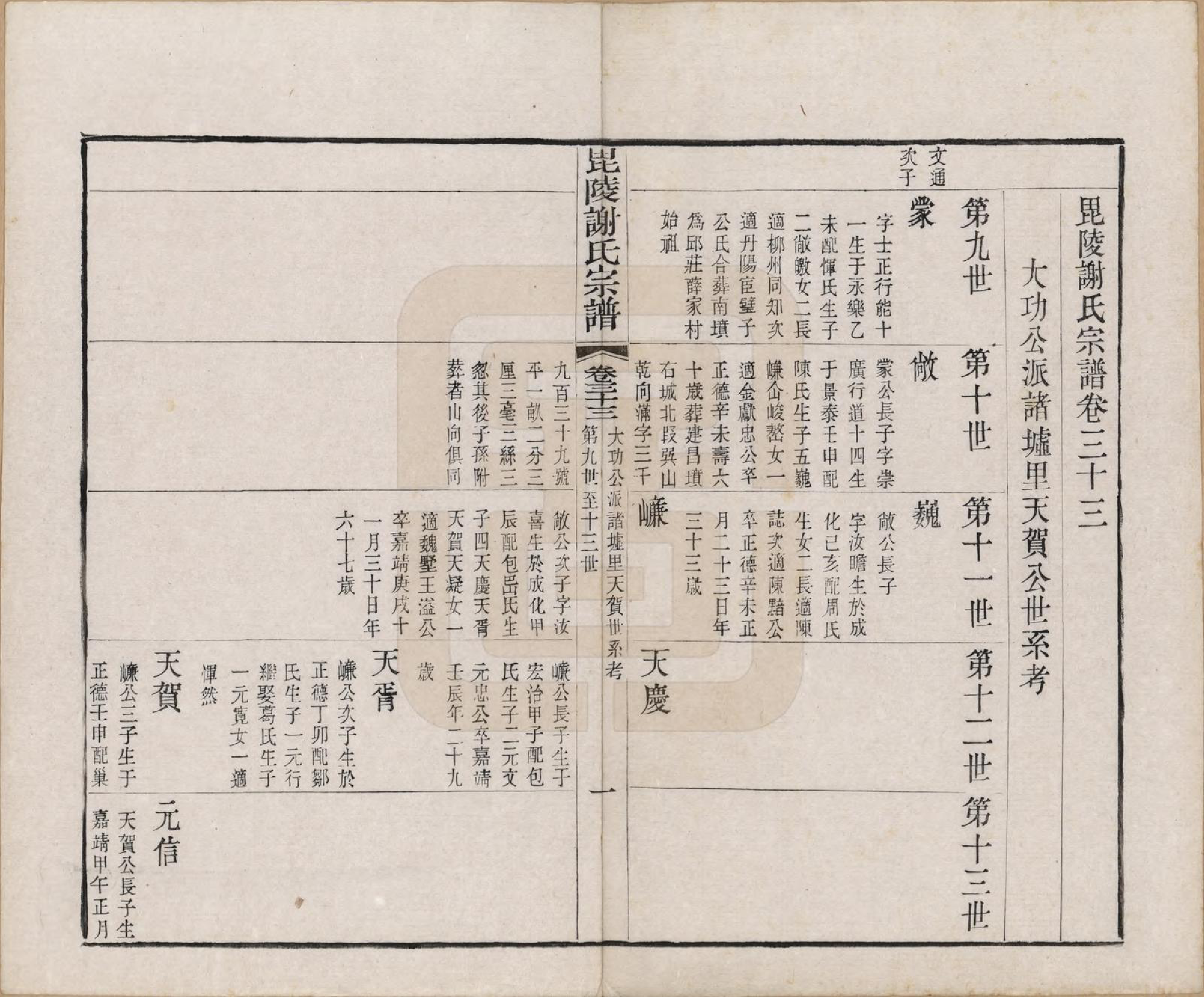 GTJP1791.谢.江苏常州.毗陵谢氏宗谱三十六卷.清光绪二年（1877）_033.pdf_第2页