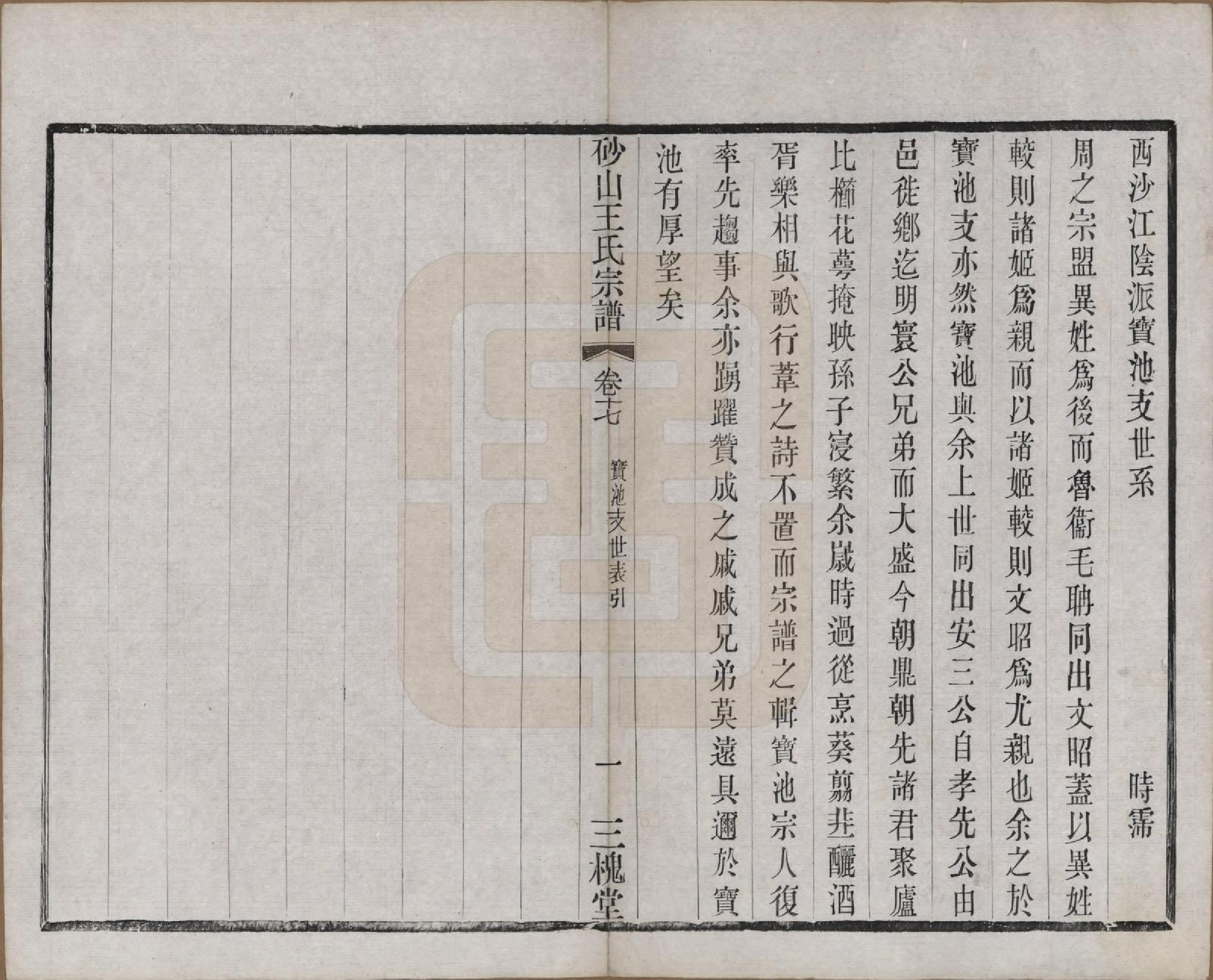 GTJP1598.王.江苏昆山.砂山王氏宗谱十八卷.清光绪二十三年（1897）_017.pdf_第1页