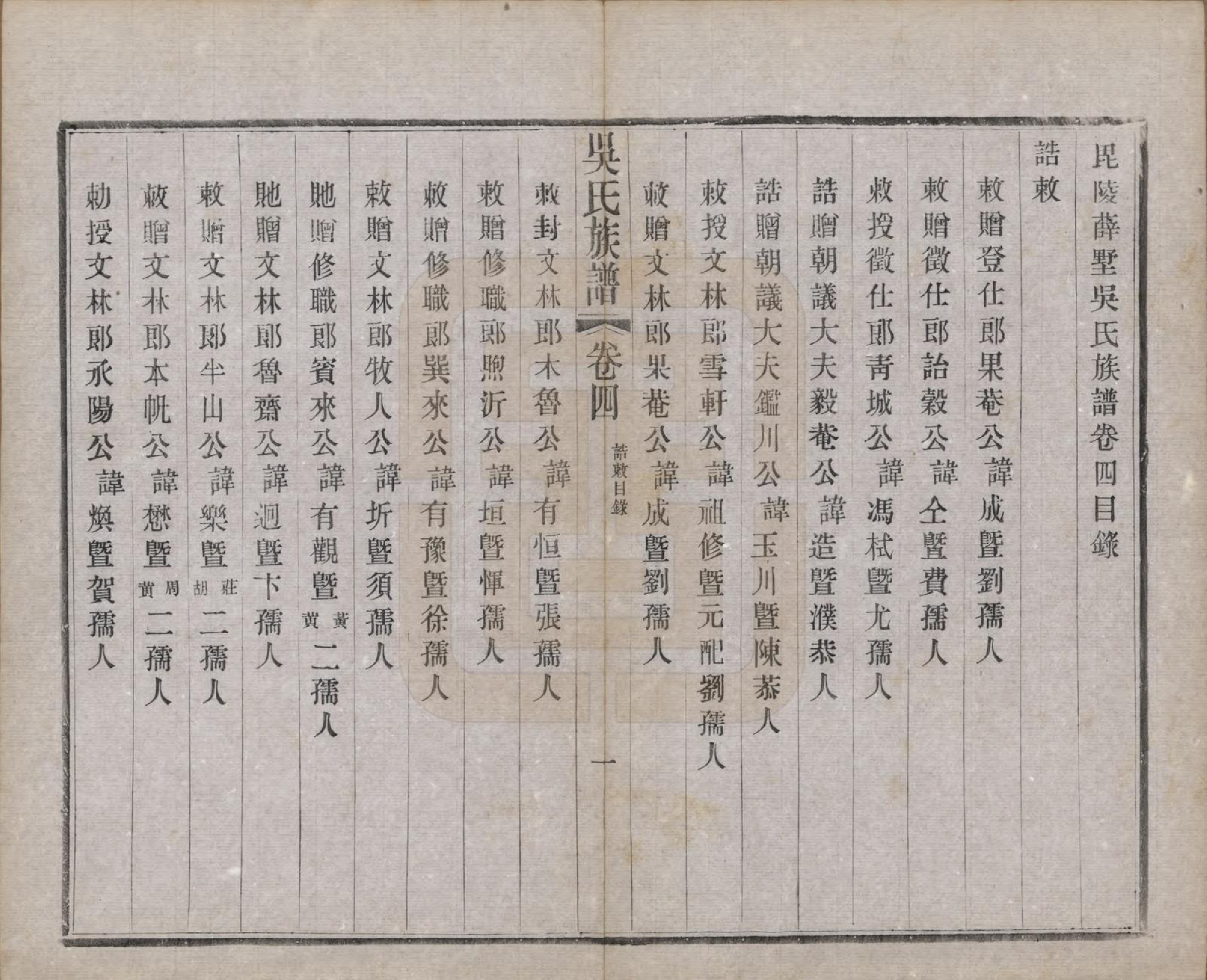 GTJP1653.吴.江苏常州.薛墅吴氏宗谱二十三卷.民国二十二年（1933）_004.pdf_第1页