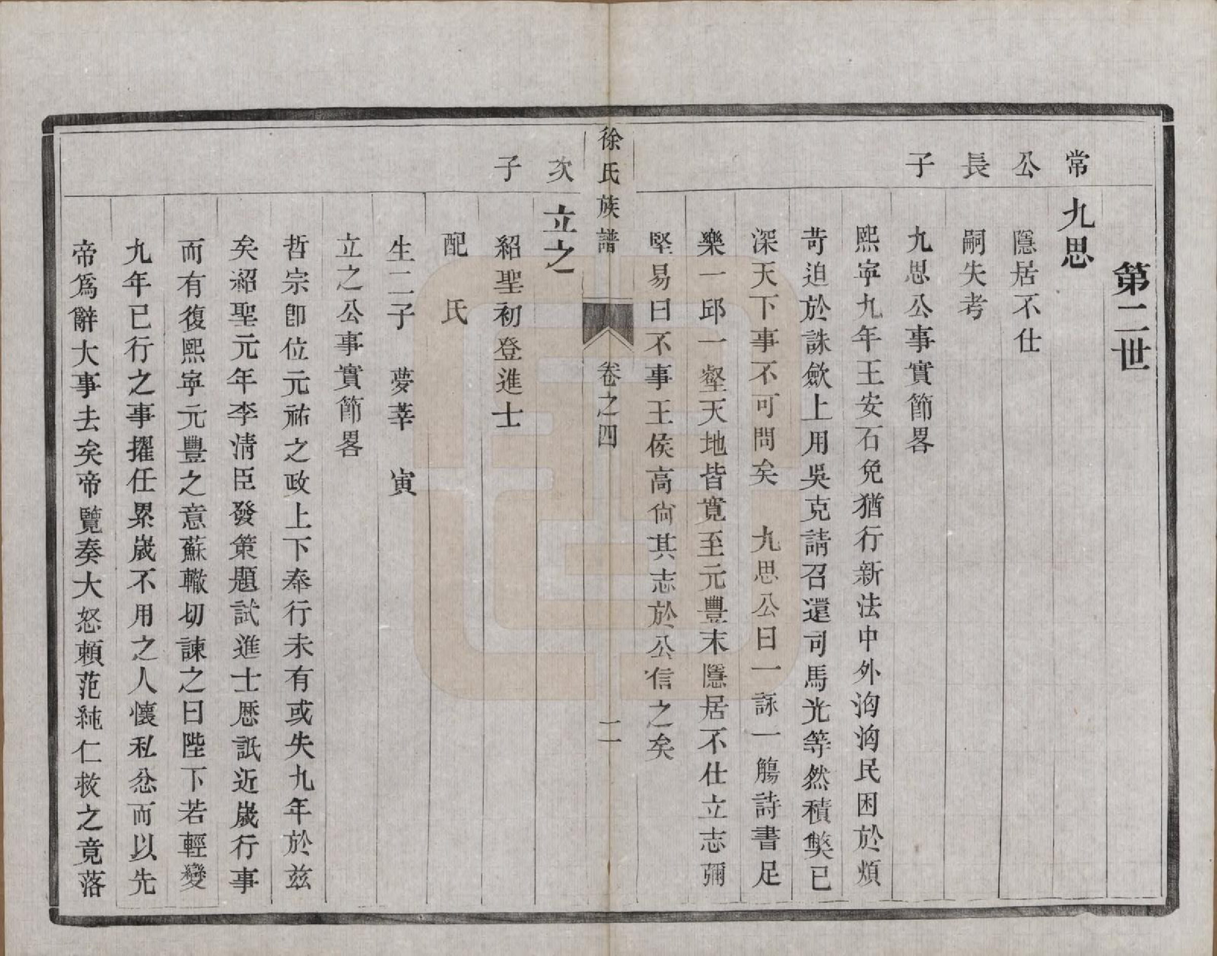 GTJP1849.徐.江苏江都.维阳江都徐氏重修族谱不分卷.民国四年（1915）_004.pdf_第2页