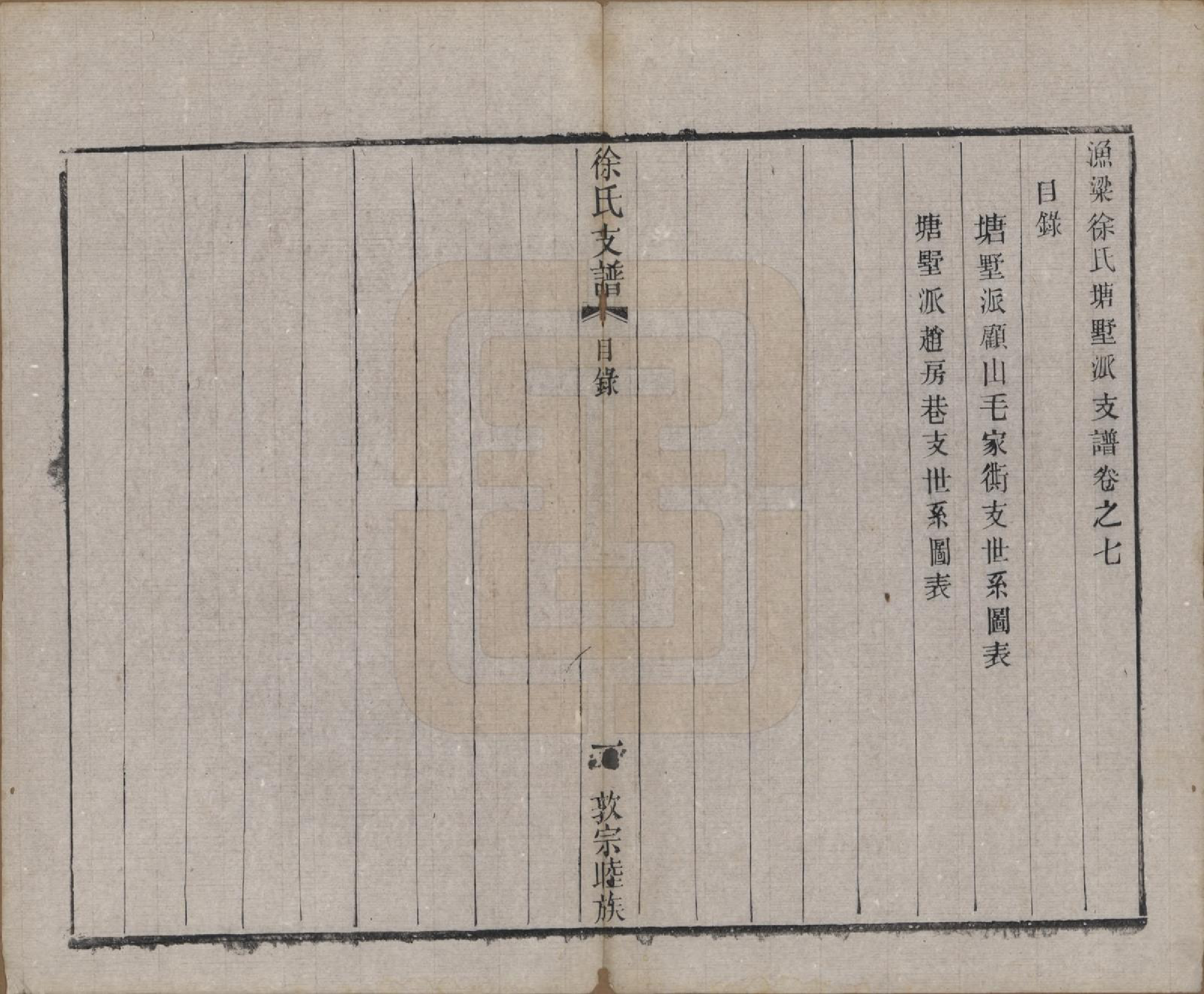 GTJP1875.徐.江苏常熟.渔梁徐氏塘墅派支谱八卷.清光绪四年（1878）_007.pdf_第1页