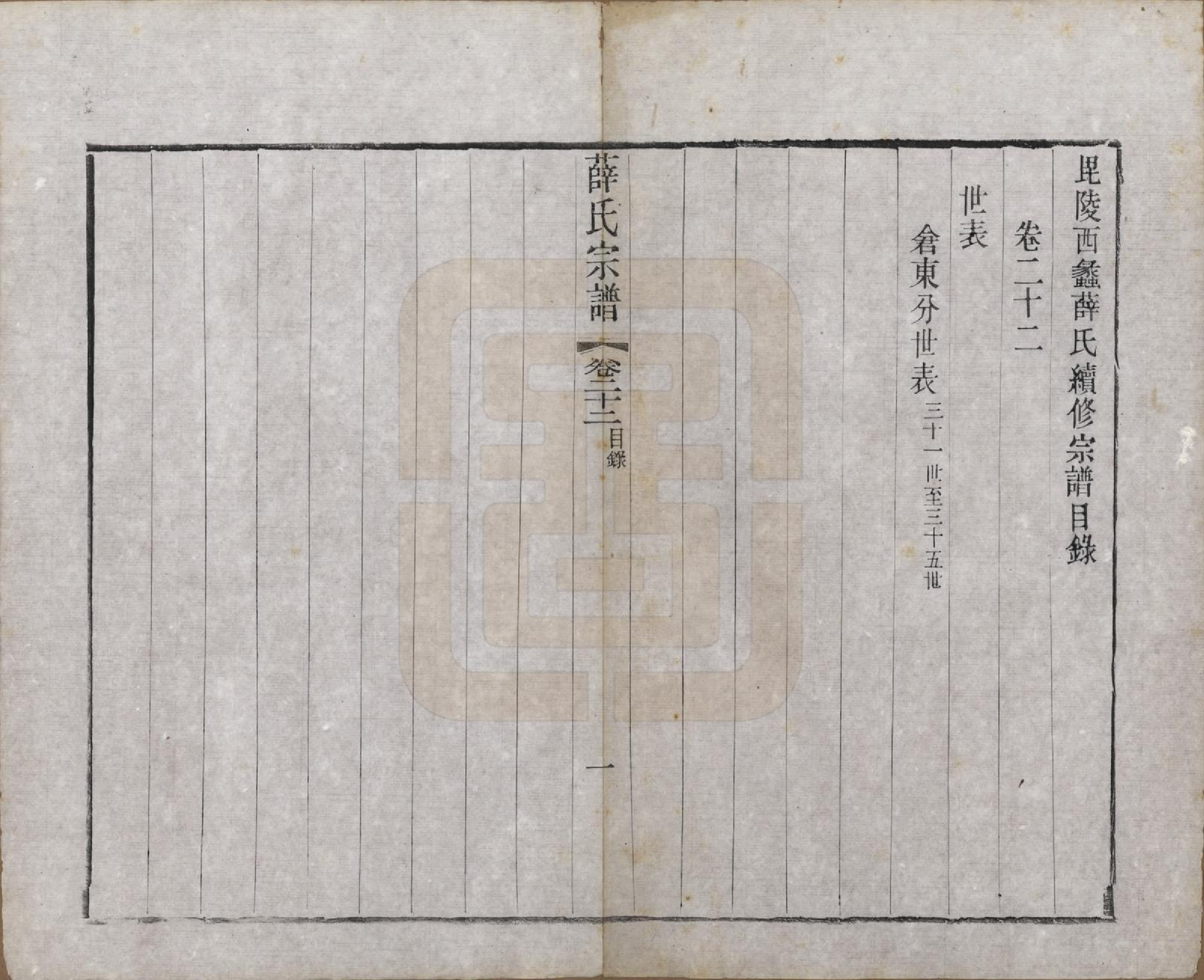 GTJP1927.薛.江苏常州.毗陵西蠡薛氏续修宗谱二十八卷.清宣统元年（1909）_022.pdf_第1页