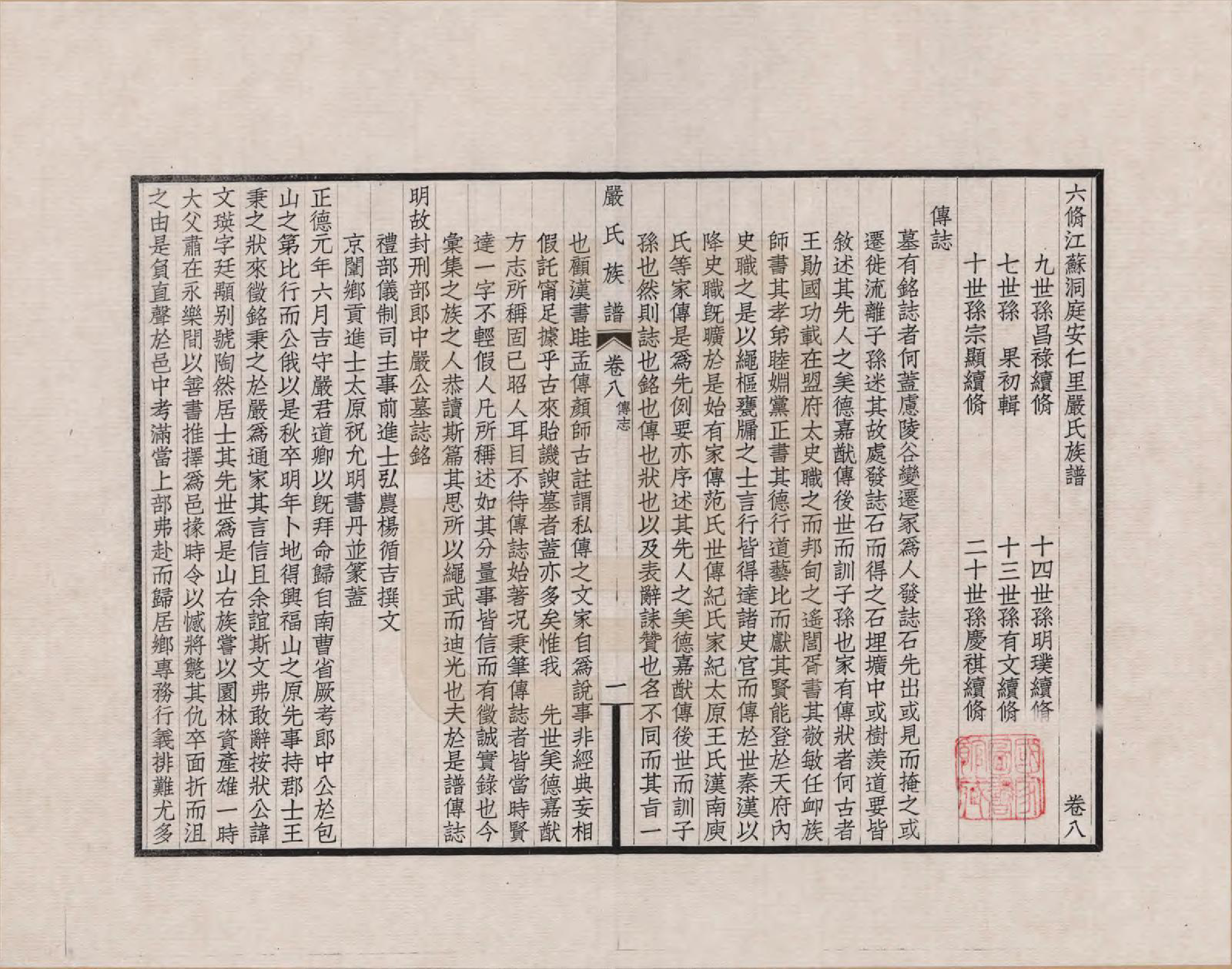 GTJP1928.严.江苏吴县.六修江苏洞庭安仁里严氏族谱_008.pdf_第1页