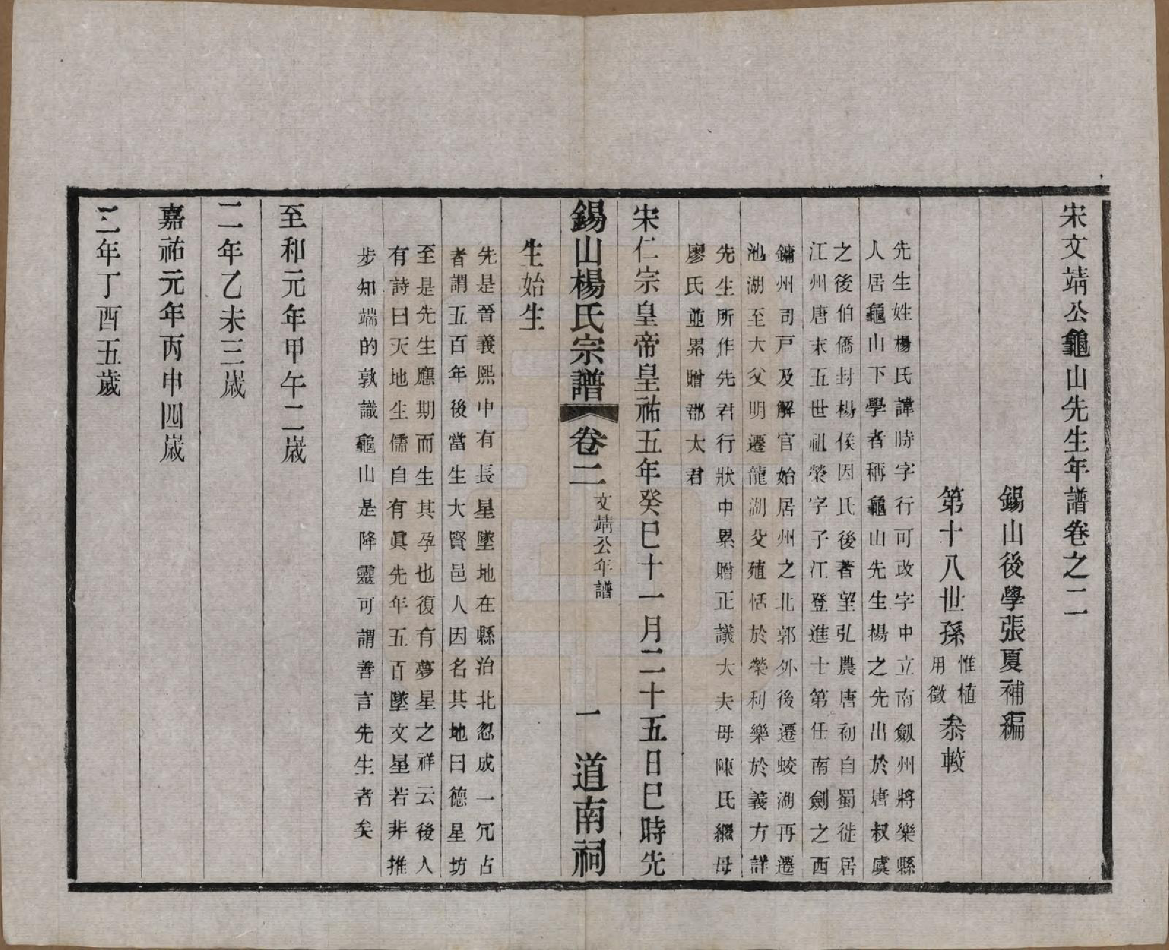 GTJP1972.杨.江苏无锡.锡山杨氏宗谱四十三卷首一卷.民国十七年（1928）_002.pdf_第3页