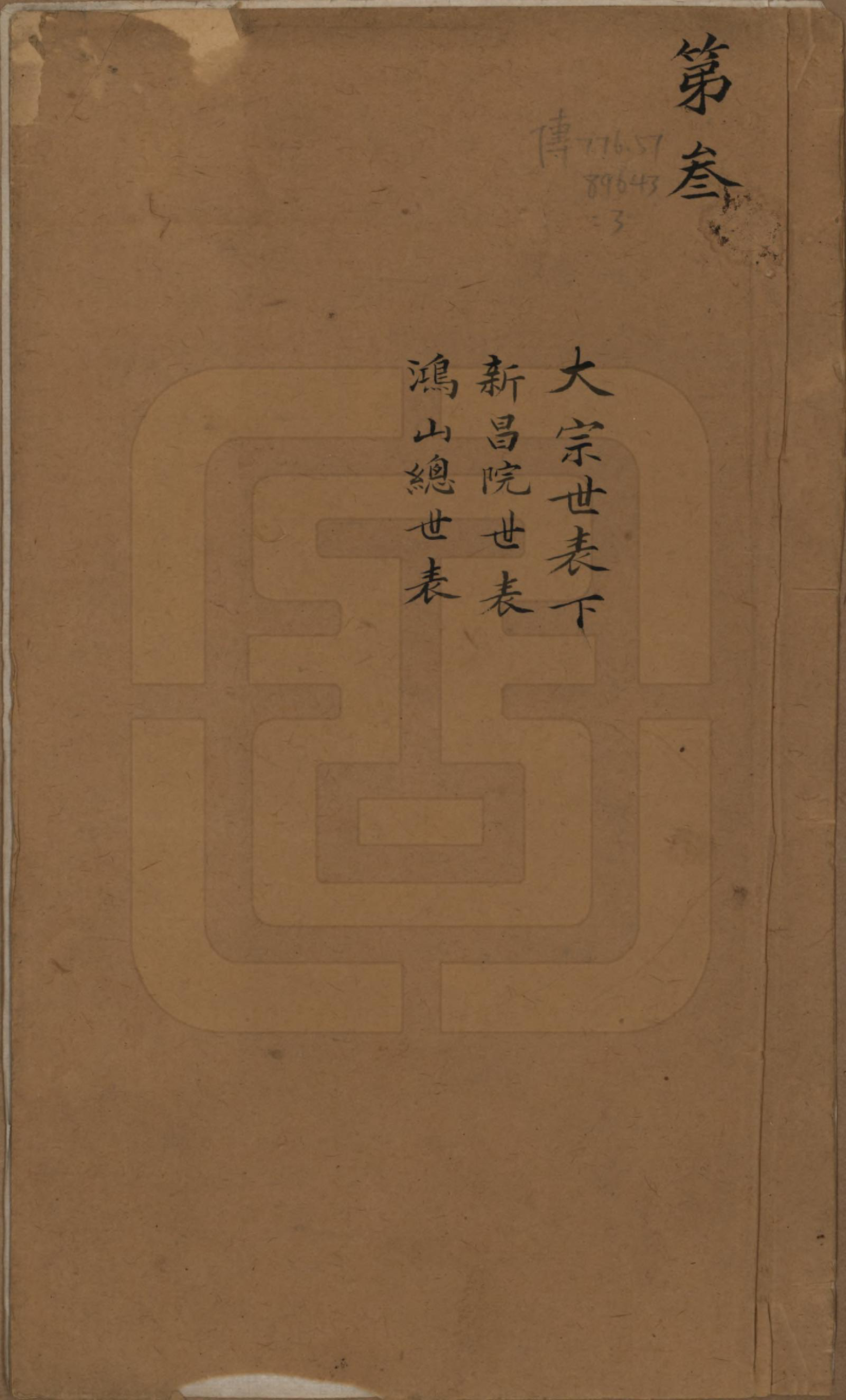 GTJP1978.杨.江苏无锡.鸿山杨氏宗谱九卷首一卷末一卷.清光绪二年（1876）_002.pdf_第1页