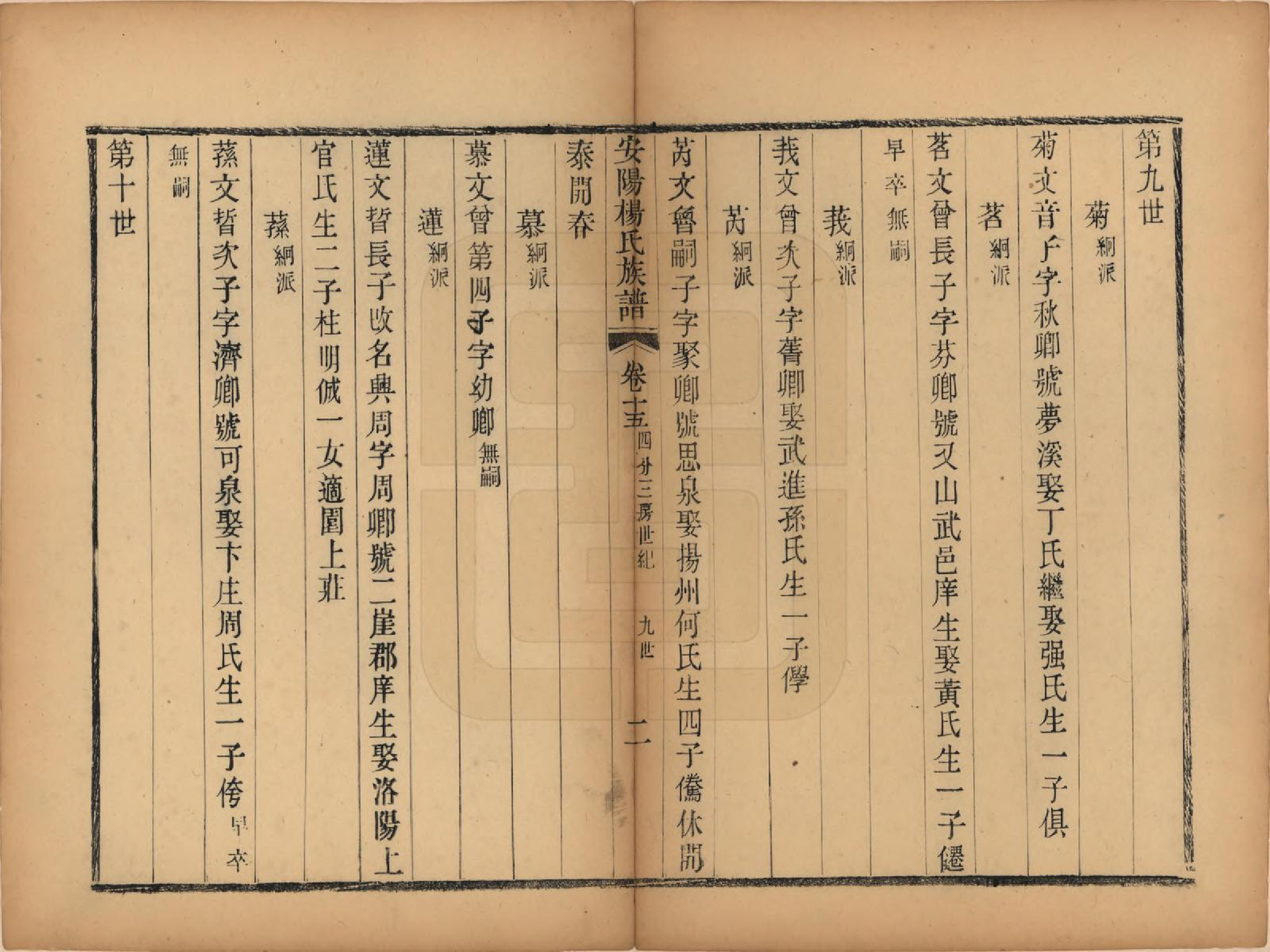 GTJP1990.杨.江苏无锡.安阳杨氏族谱二十四卷.清同治十二年(1873)_015.pdf_第2页