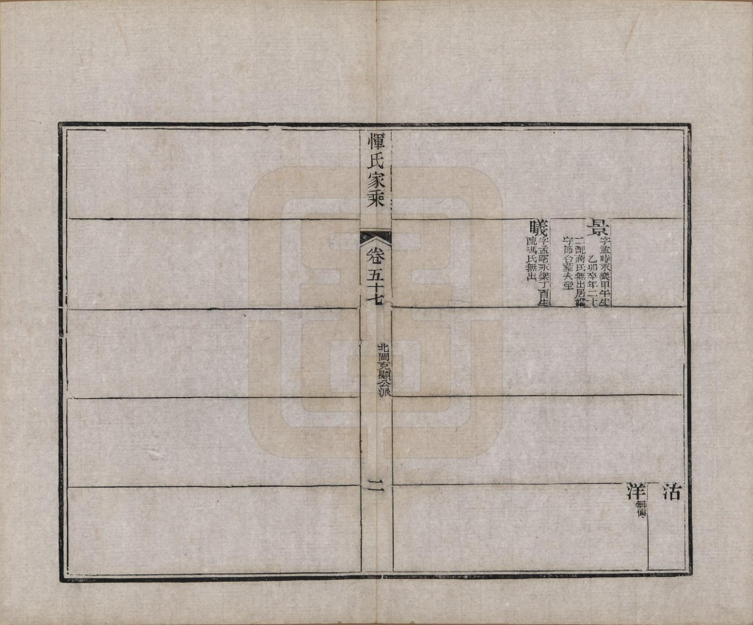 GTJP2073.恽.江苏武进.恽氏家乘六十八卷首一卷.民国五年（1916）_057.pdf_第2页