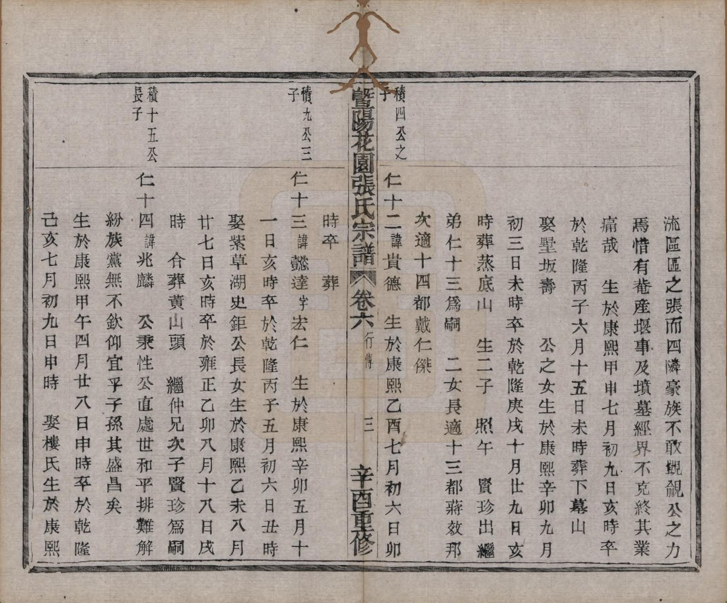 GTJP2130.张.江苏江阴.暨阳花园张氏宗谱六卷.民国十年（1921）_006.pdf_第3页