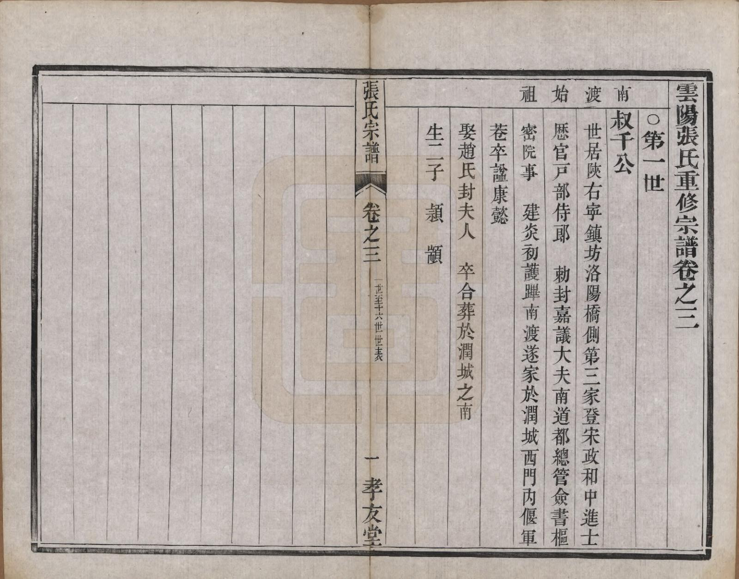 GTJP2157.张.江苏丹阳.张氏宗谱十卷.清光绪二十一年（1895）_003.pdf_第1页