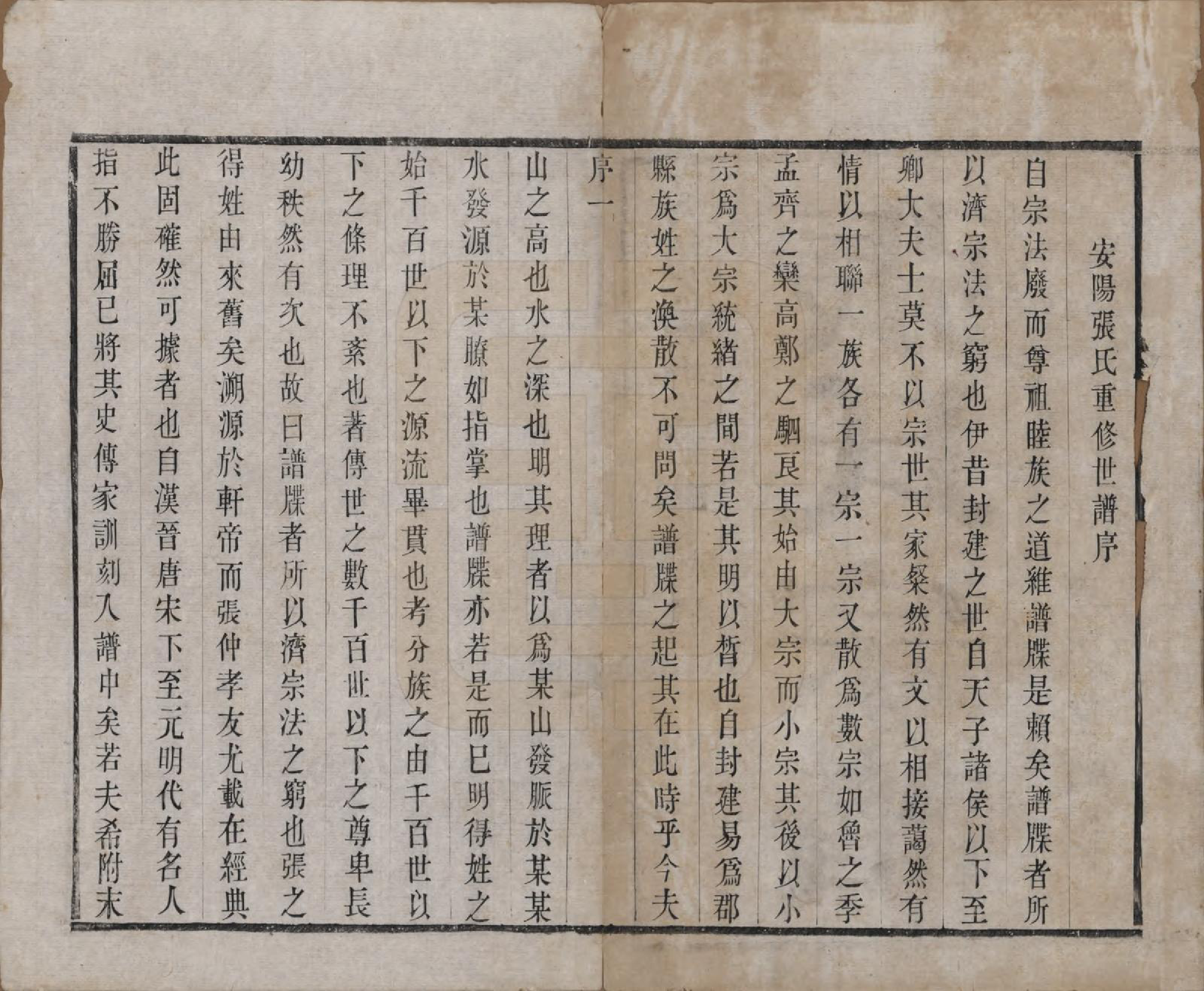 GTJP2174.张.江苏无锡.安阳张氏宗谱十二卷.清同治十一年（1872）_001.pdf_第2页