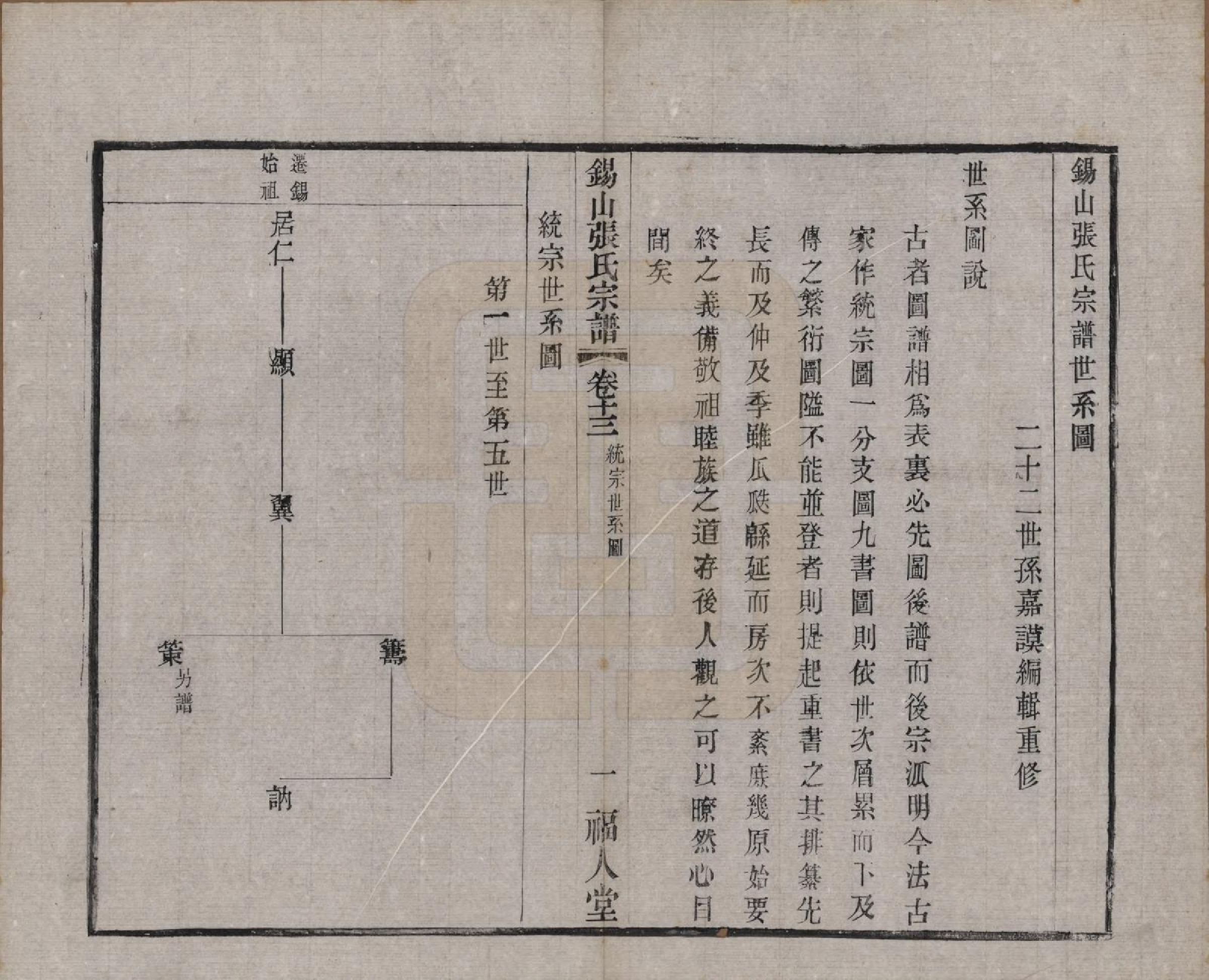 GTJP2178.张.江苏无锡.锡山张氏宗谱二十卷.清宣统二年（1910）_013.pdf_第1页