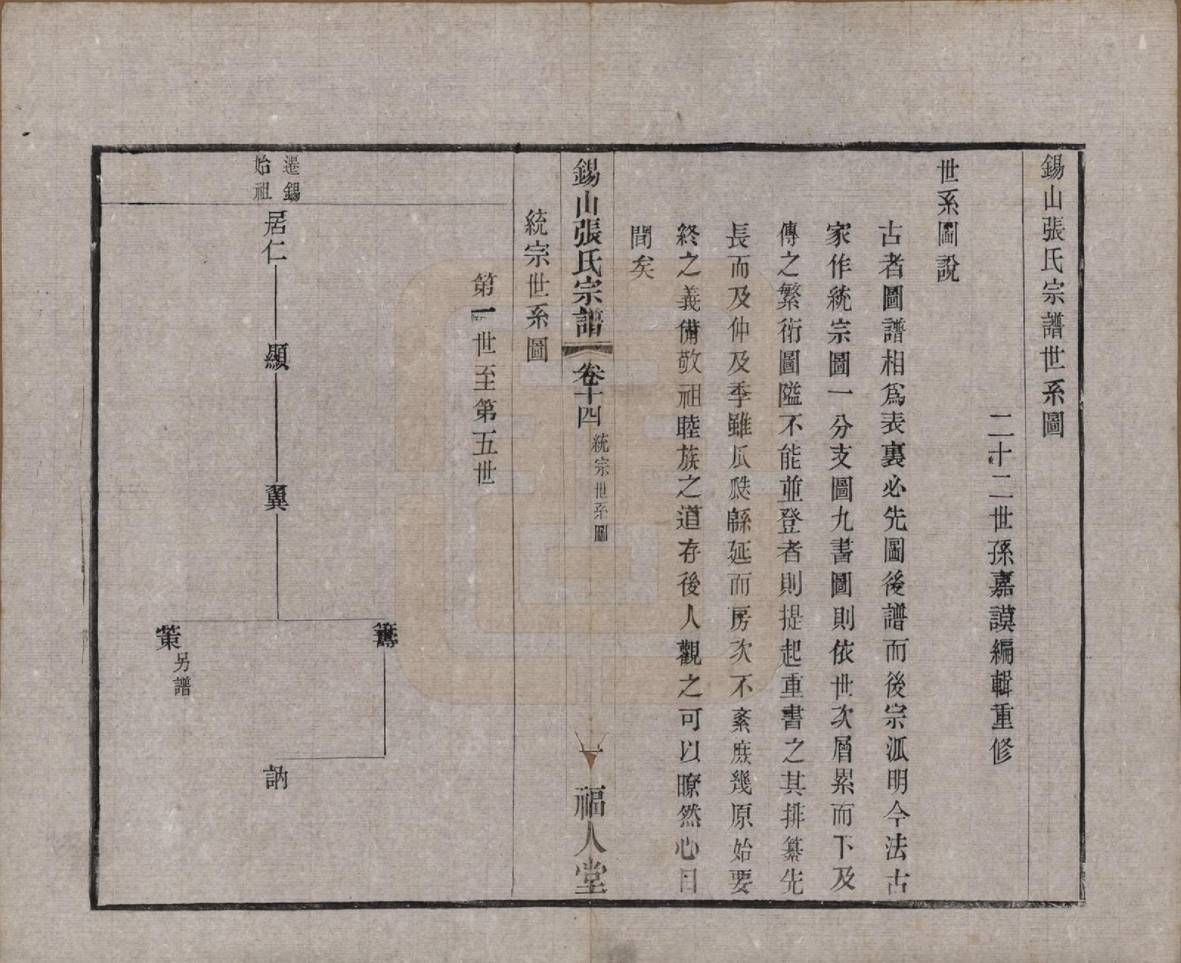 GTJP2178.张.江苏无锡.锡山张氏宗谱二十卷.清宣统二年（1910）_014.pdf_第1页