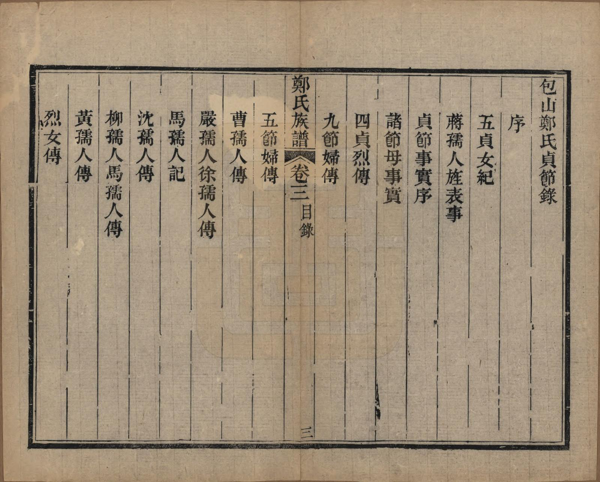 GTJP2250.郑.江苏吴县.包山郑氏族谱十二卷.清光绪二十四年（1898）_003.pdf_第3页