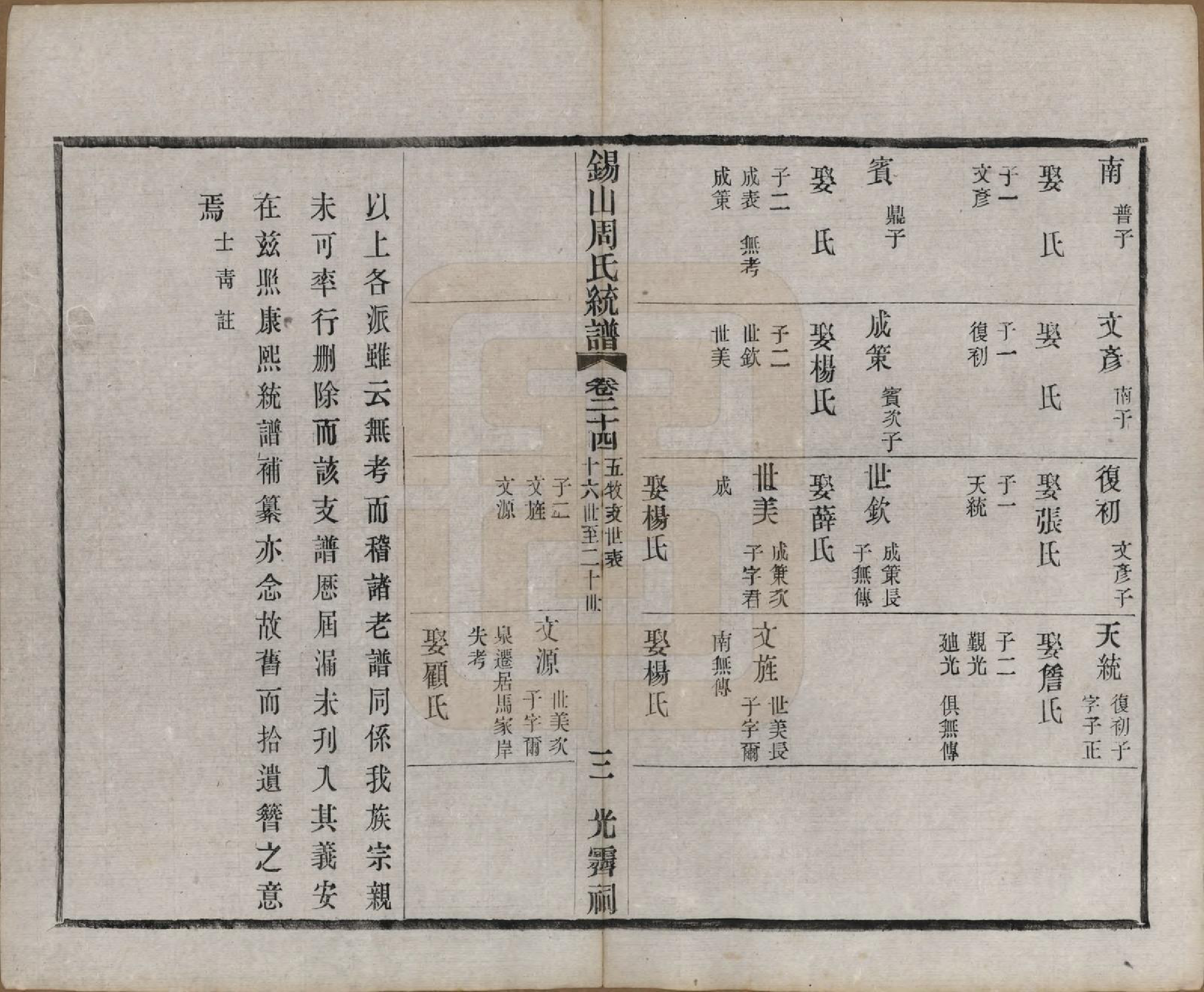 GTJP2290.周.江苏无锡.锡山周氏大统宗谱七十四卷.民国八年（1919）_024.pdf_第3页