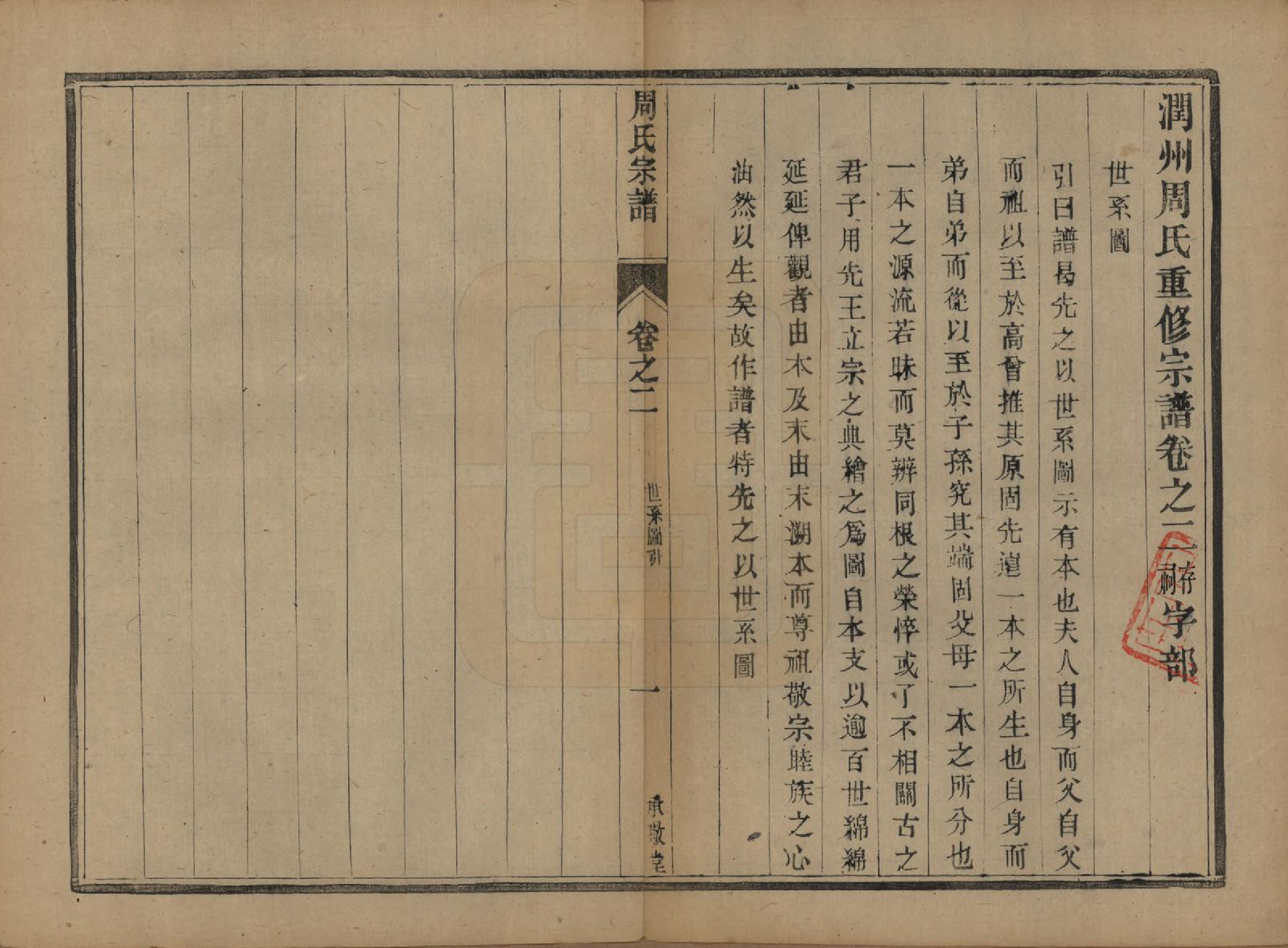 GTJP2333.周.江苏镇江.润州周氏重修宗谱十卷.清光绪三十四年（1908）_002.pdf_第1页