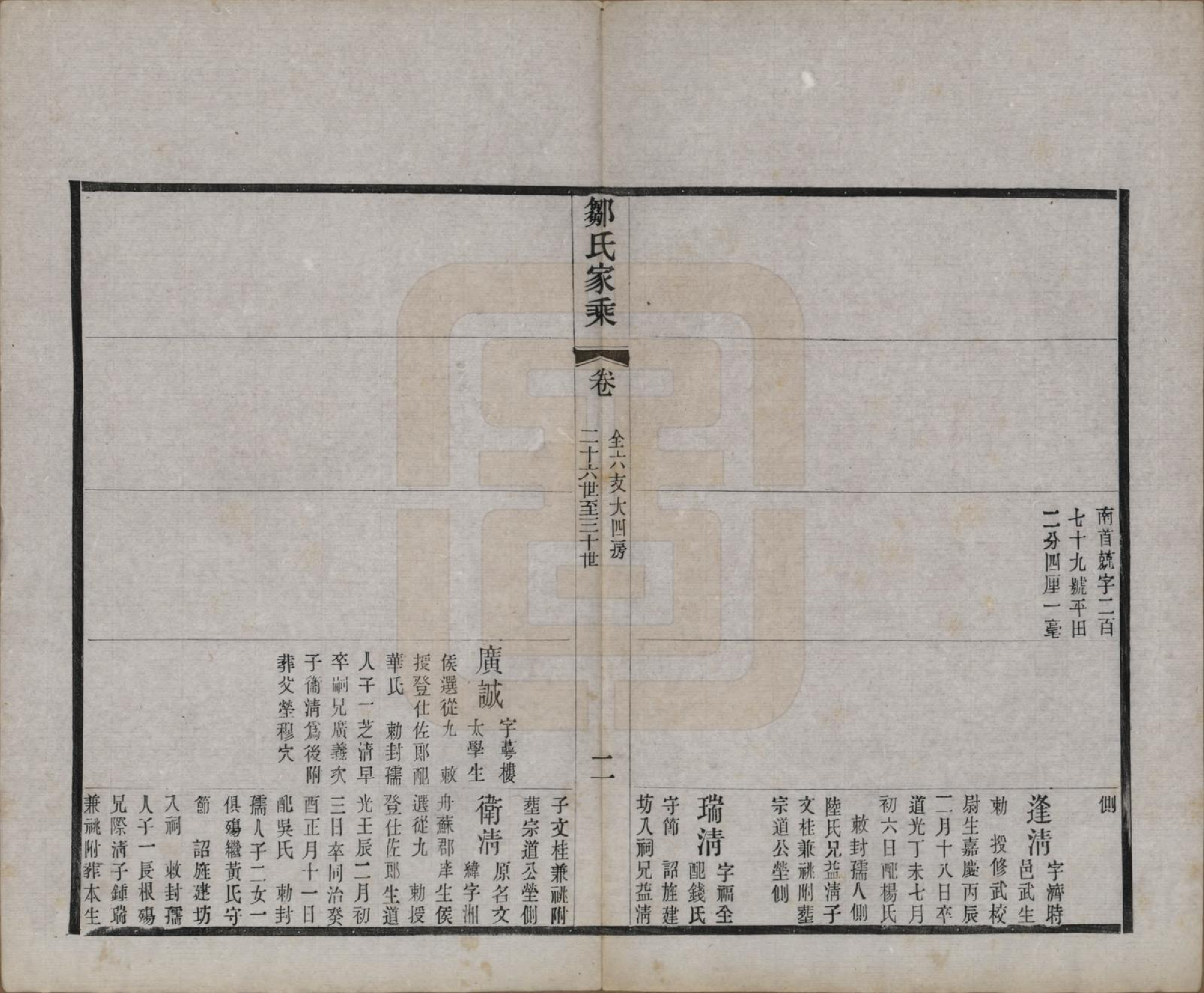 GTJP2378.邹.江苏无锡.邹氏宗谱三十六卷.清光绪二十九年（1903）_020.pdf_第2页