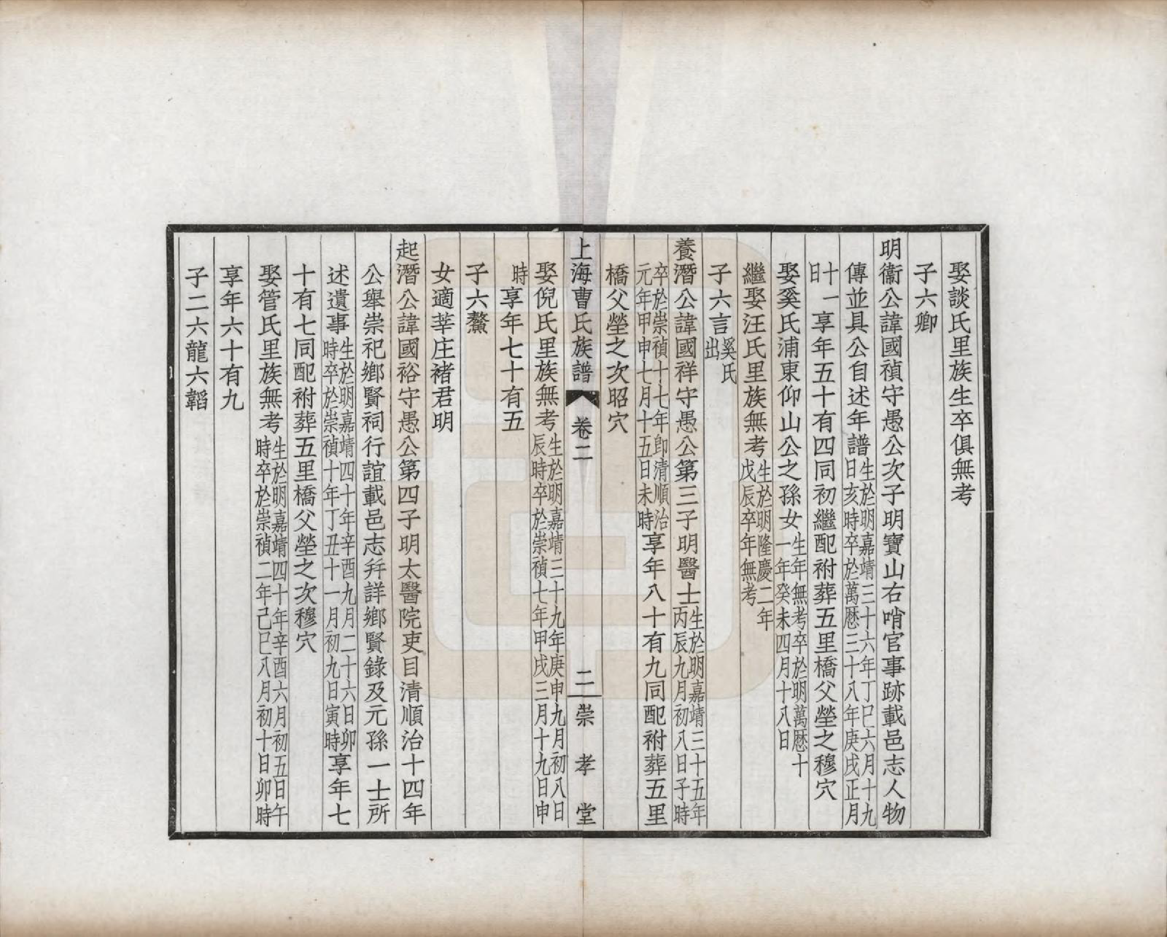 GTJP0060.曹.上海.上海曹氏族谱.民国十四年（1925）_002.pdf_第2页