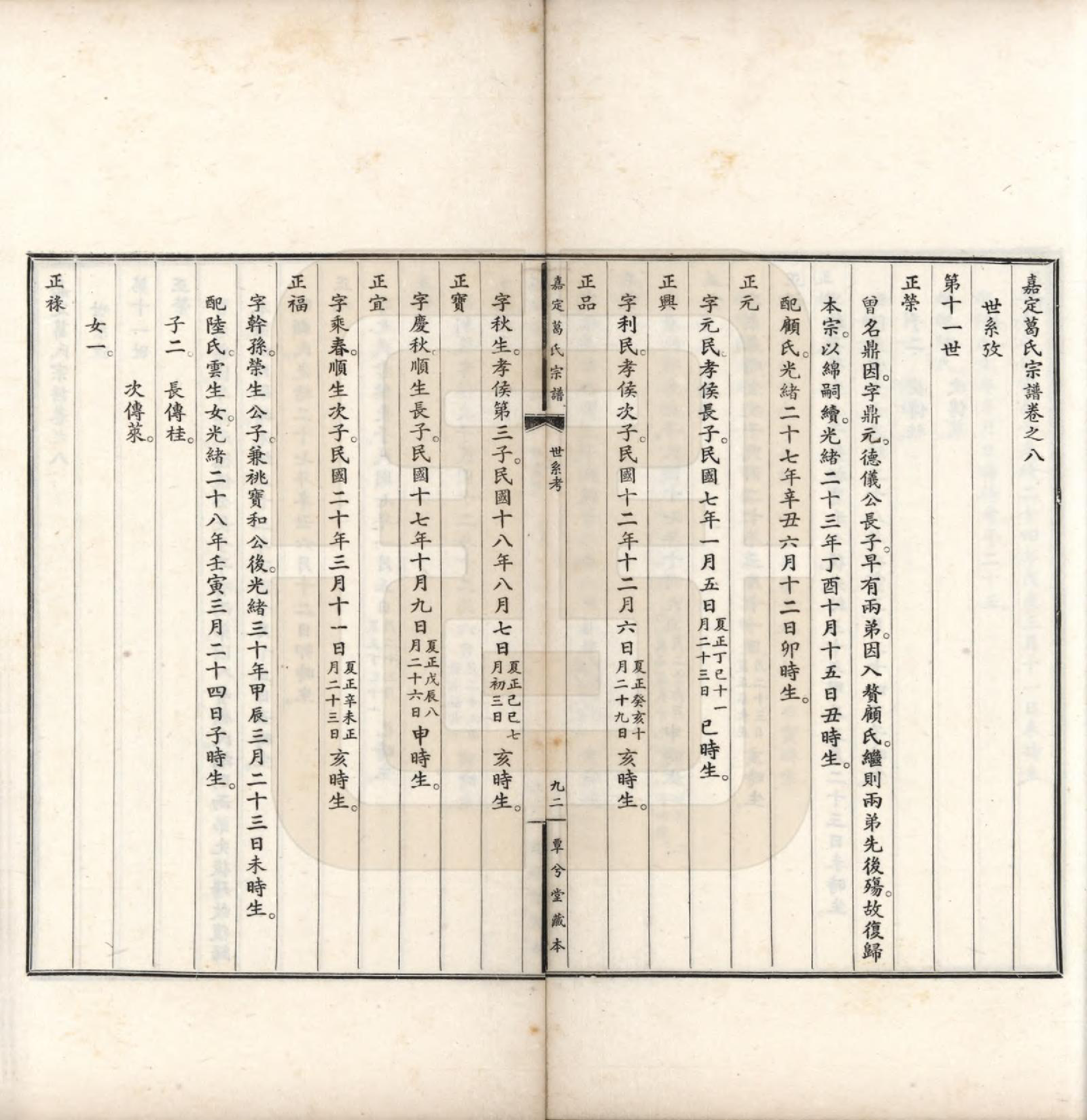 GTJP0393.葛.上海.嘉定葛氏宗谱十卷首一卷.民国二十九年（1940）_008.pdf_第1页