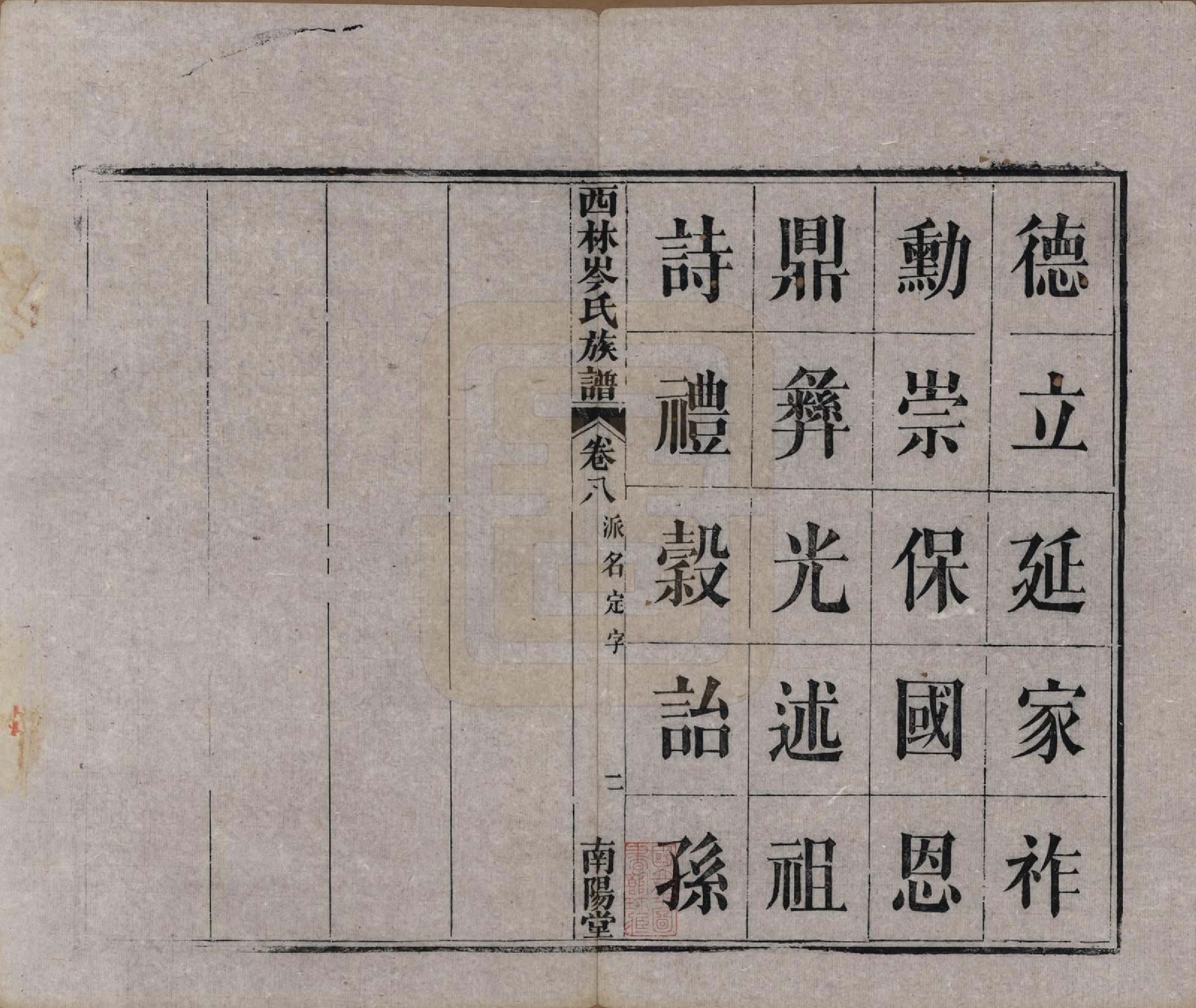 GTJP0071.岑.广西西林.西林岑氏族谱十卷首一卷.清光绪十四年（1888）_008.pdf_第2页