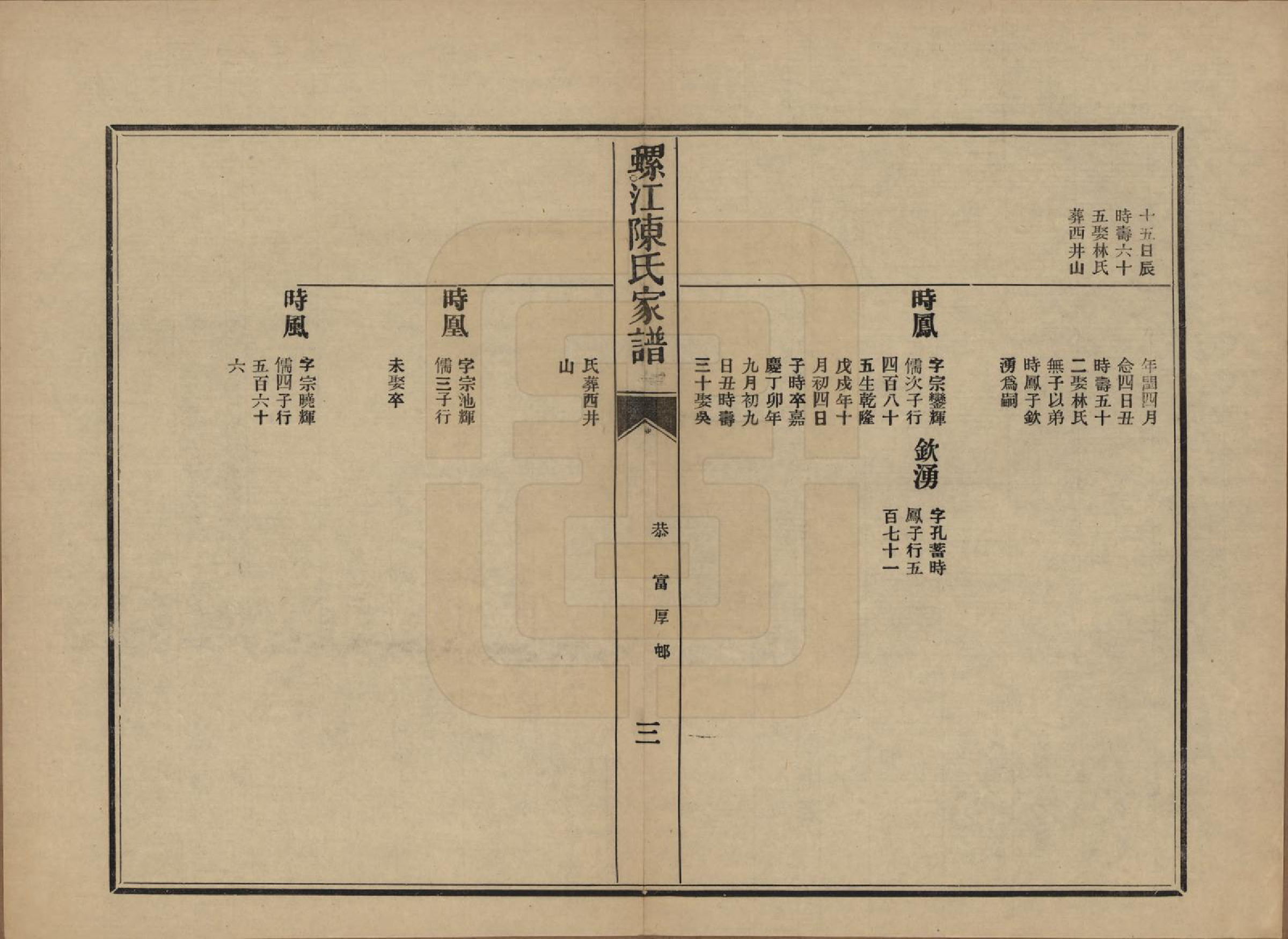 GTJP0130.陈.福建福州.螺江陈氏家谱不分卷.民国二十一年（1932）_020.pdf_第3页