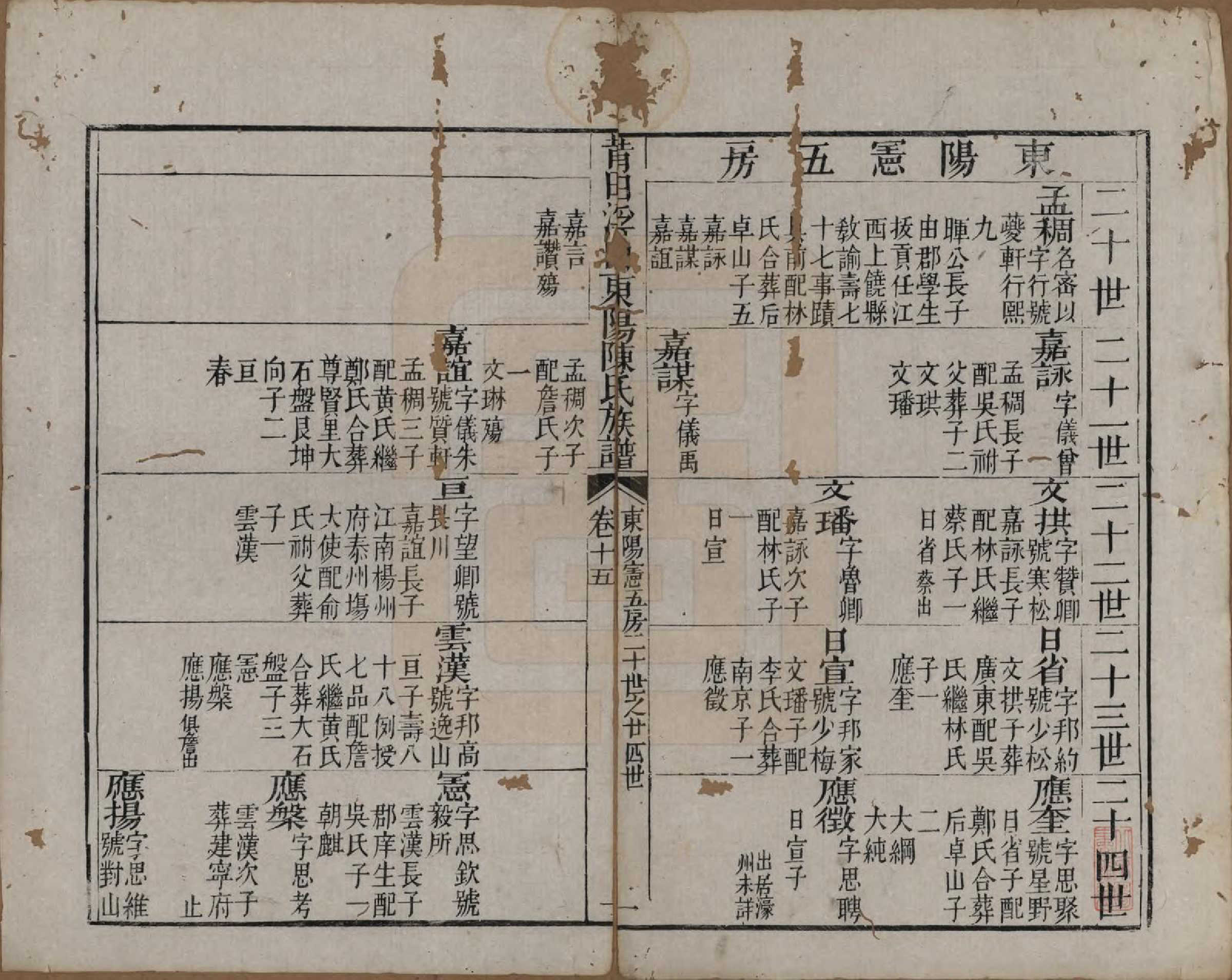 GTJP0208.陈.福建莆田.莆田浮山东洋陈氏族谱十六卷卷首一卷.清嘉庆二十二年（1817）_015.pdf_第1页