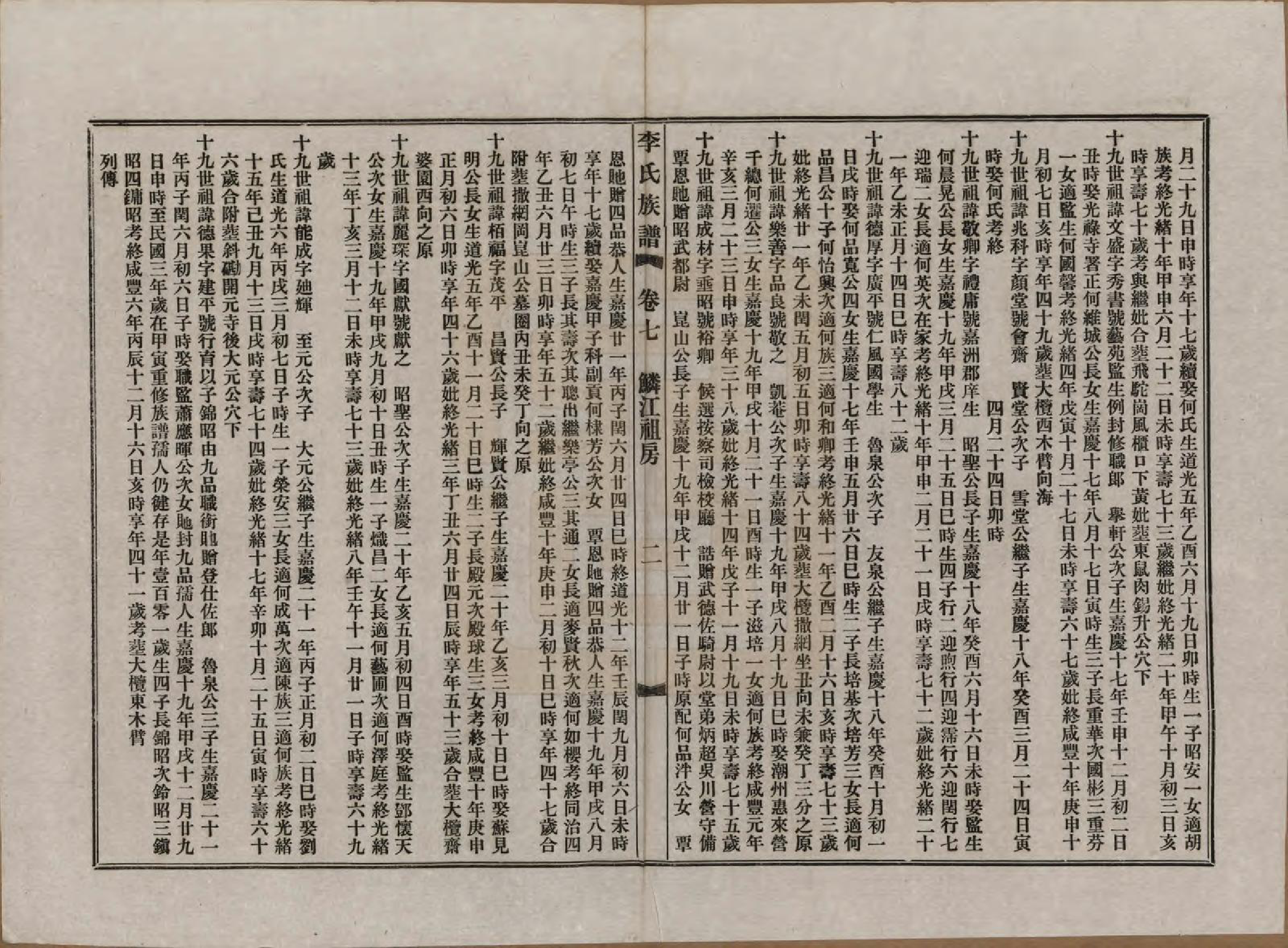 GTJP0819.李.福建泰宁.泰宁李氏族谱八卷.民国三年（1914）_007.pdf_第2页