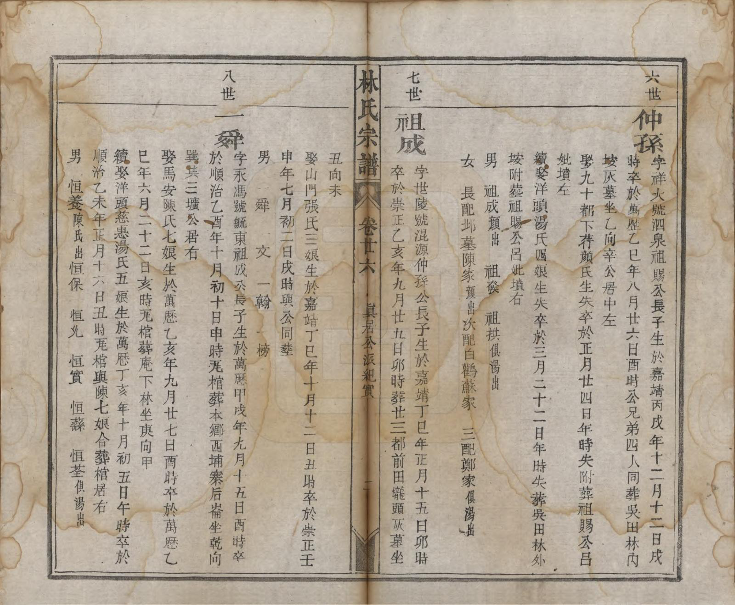 GTJP0900.林.福建晋江.林氏续修宗谱.清同治八年(1869)_026.pdf_第2页