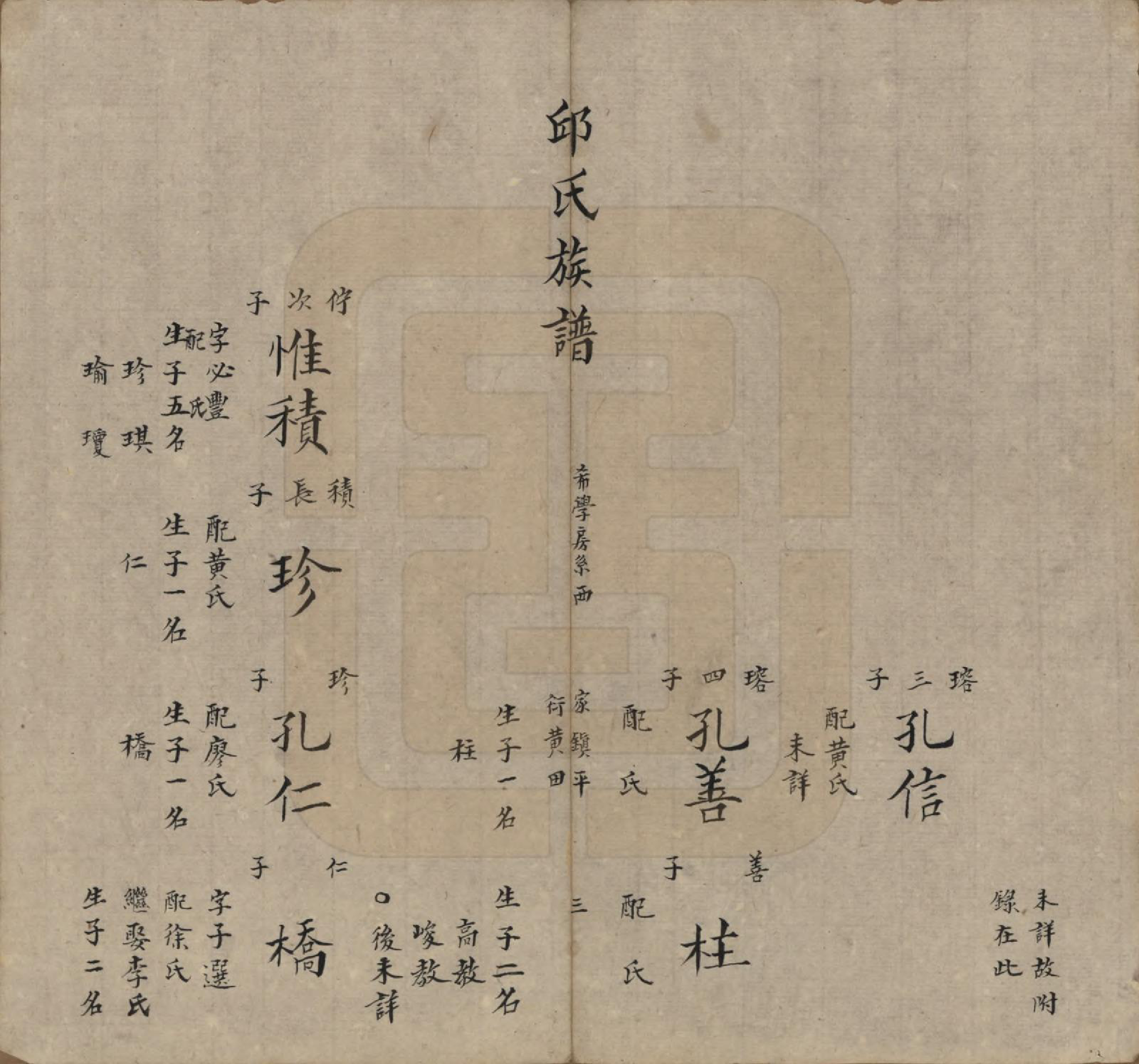 GTJP1207.邱.福建兴化.邱氏族谱.清道光二十八年(1848)_003.pdf_第3页