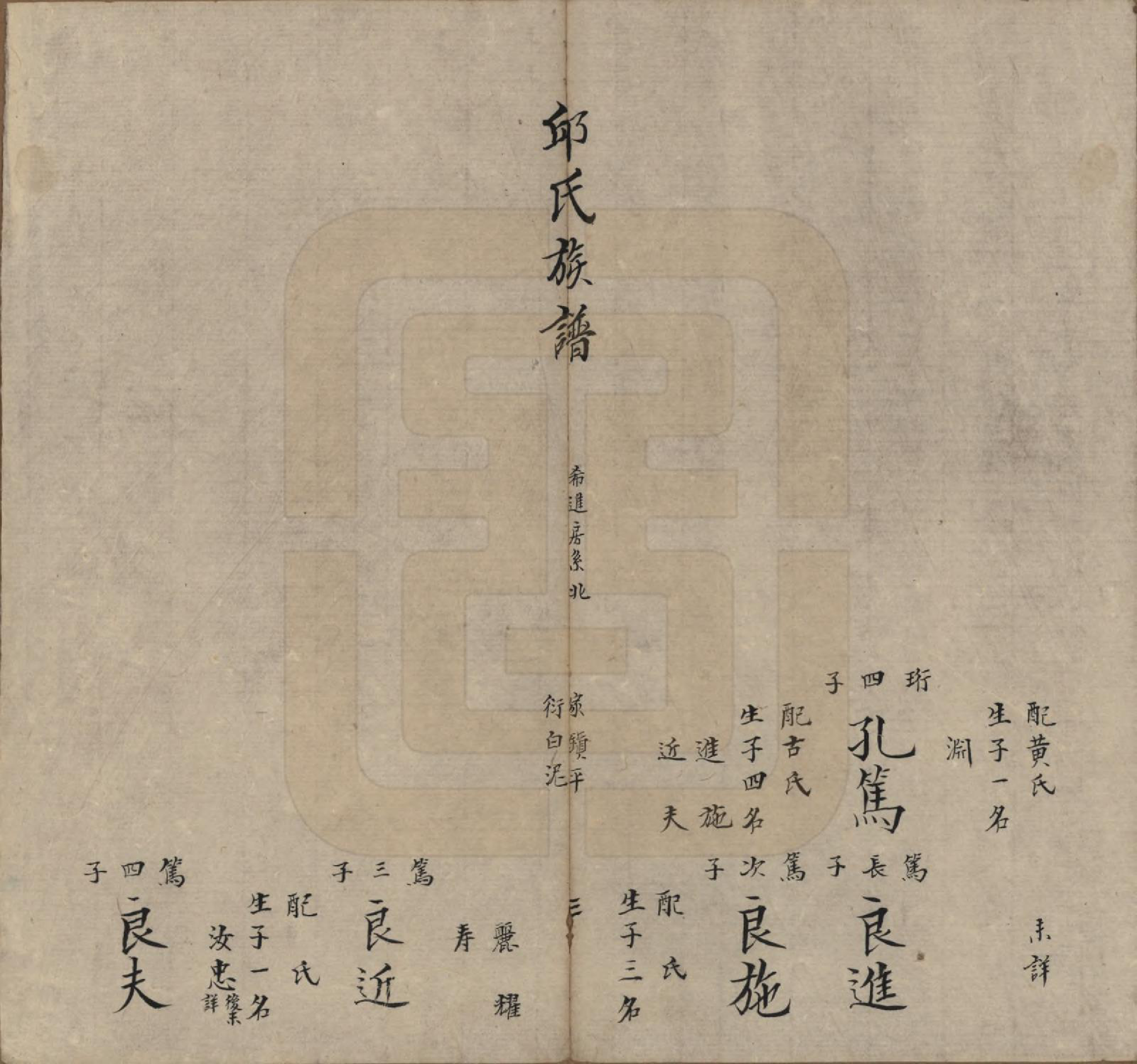 GTJP1207.邱.福建兴化.邱氏族谱.清道光二十八年(1848)_004.pdf_第3页