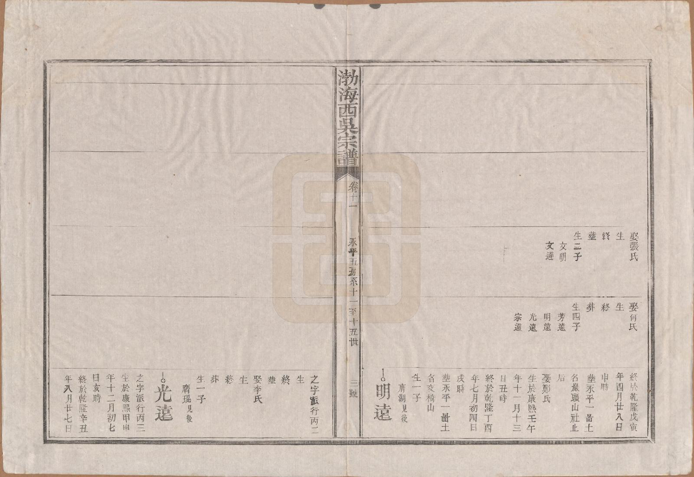 GTJP1701.吴.福建浦城.西吴（吴氏）宗谱十二卷.清光绪十七年（1891）_011.pdf_第3页