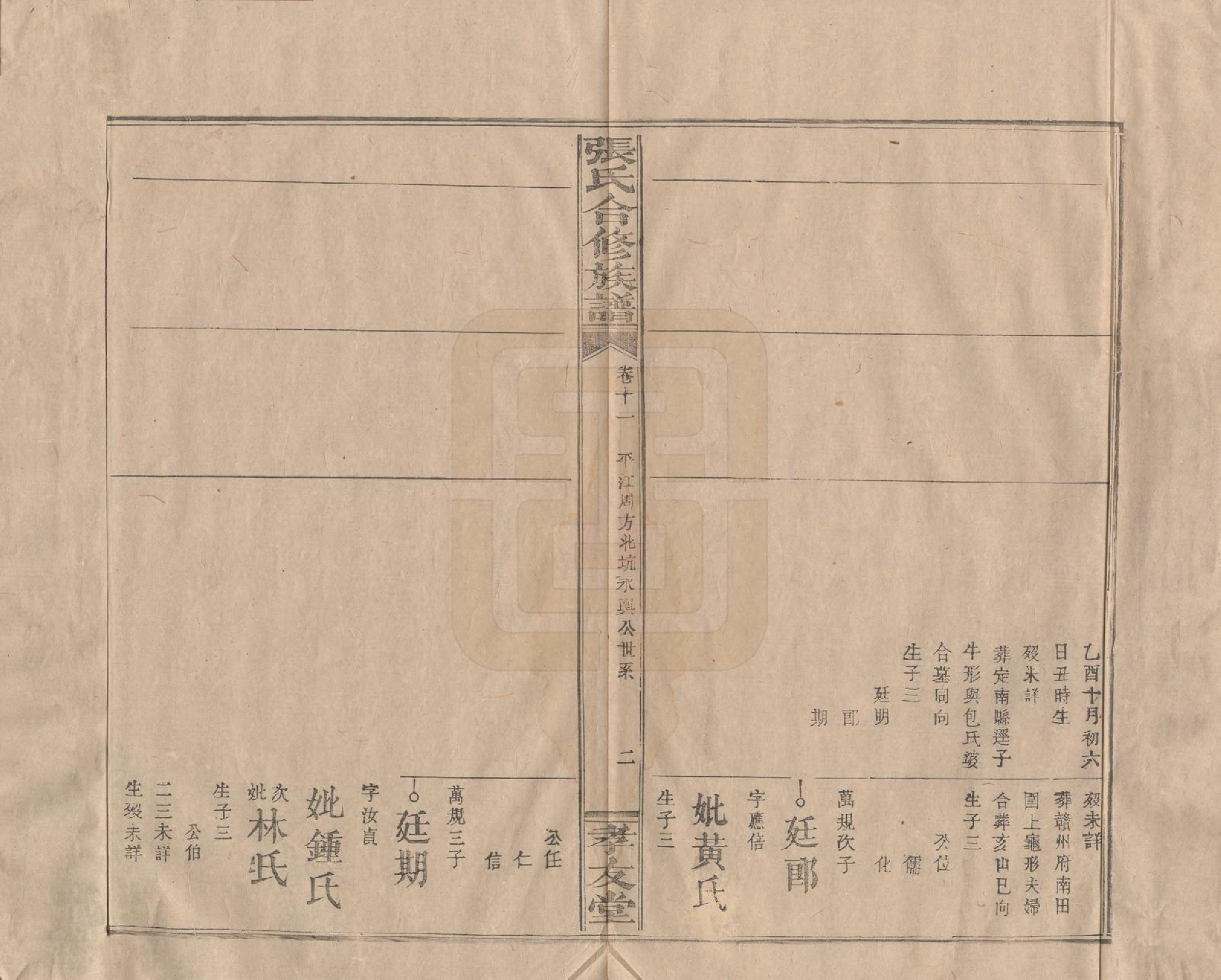 GTJP2103.张.福建上杭.张氏合修族谱.民国三年(1914)_011.pdf_第2页