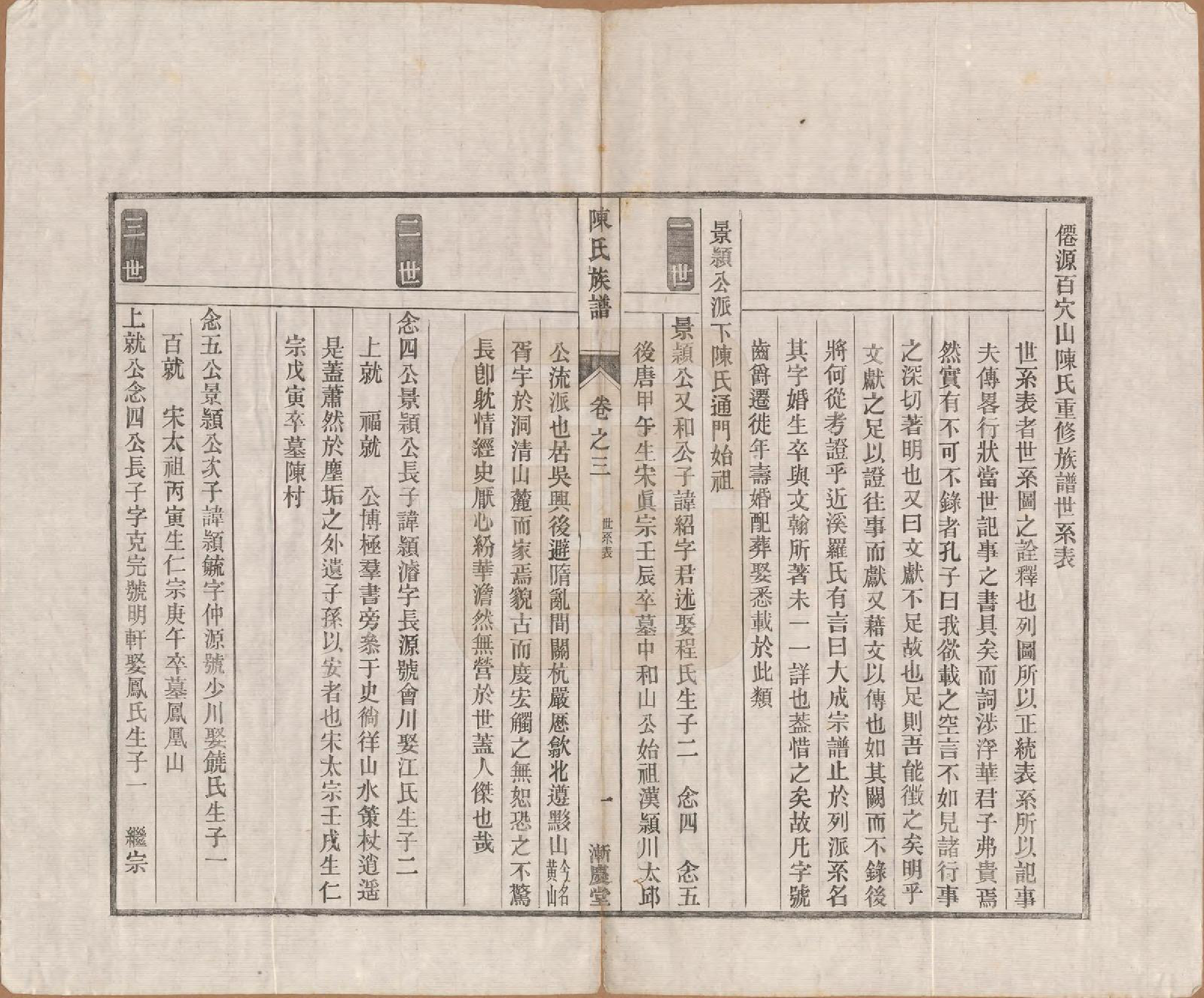 GTJP0158.陈.山东曲阜.僊源百樾山陈氏族谱四卷.民国十五年（1926）_003.pdf_第1页