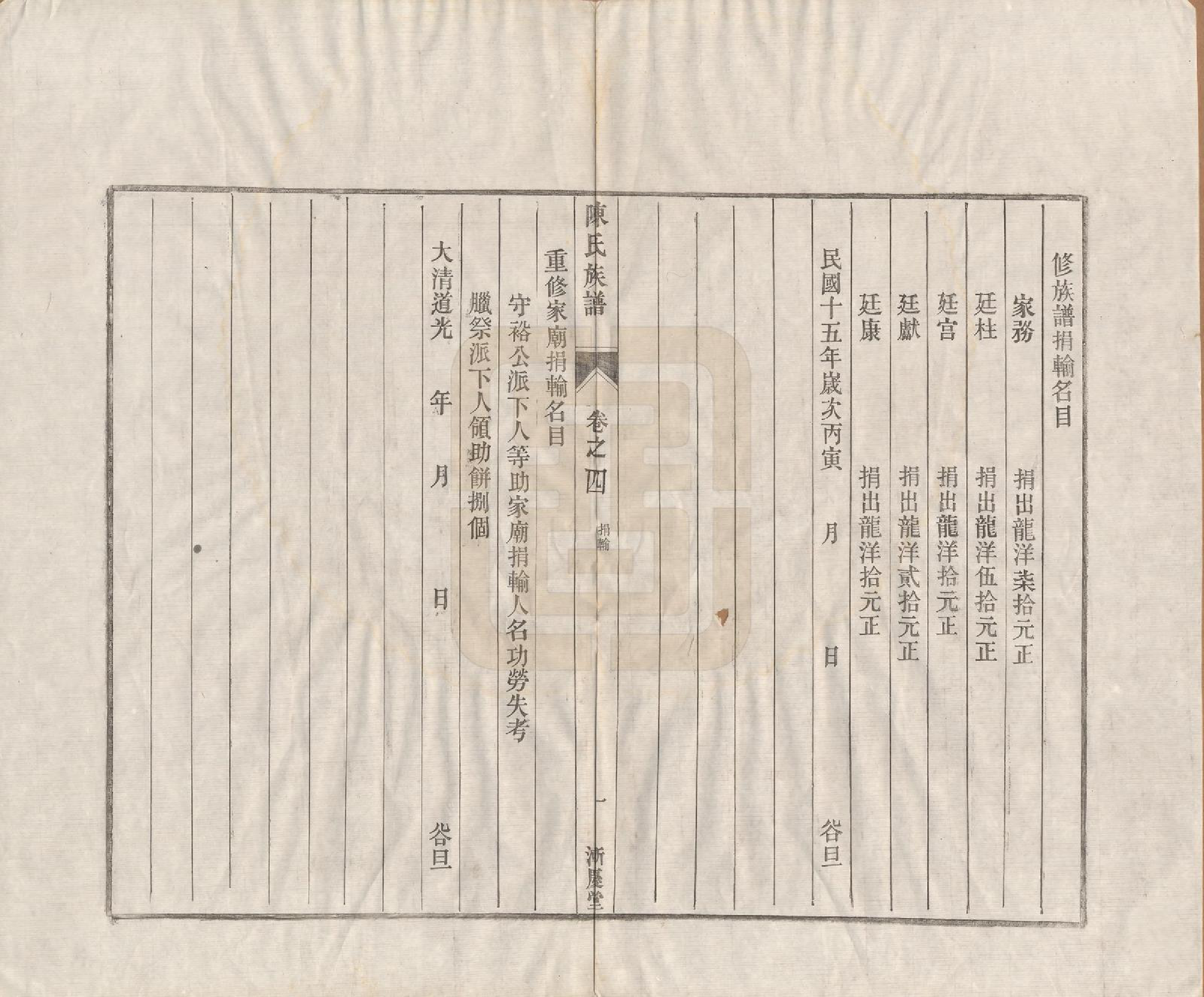 GTJP0158.陈.山东曲阜.僊源百樾山陈氏族谱四卷.民国十五年（1926）_004.pdf_第3页