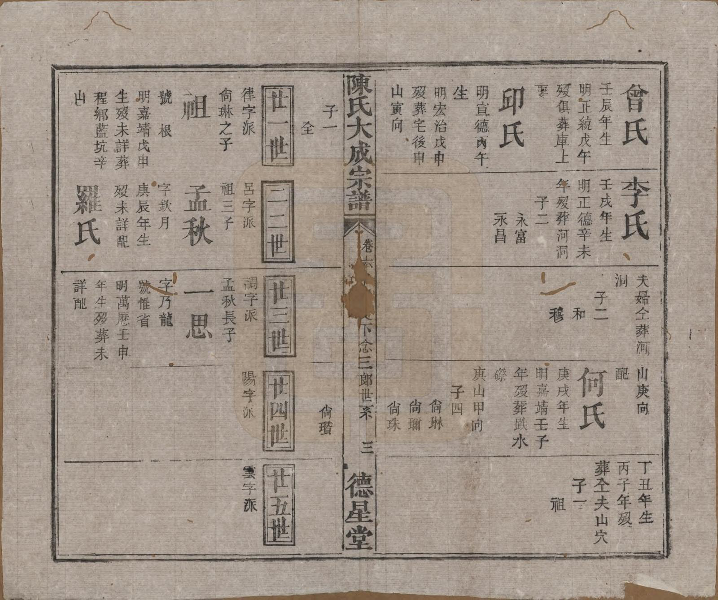 GTJP0205.陈.河南许昌.陈氏大成宗谱三十三卷.清光绪十四年（1888）_206.pdf_第3页