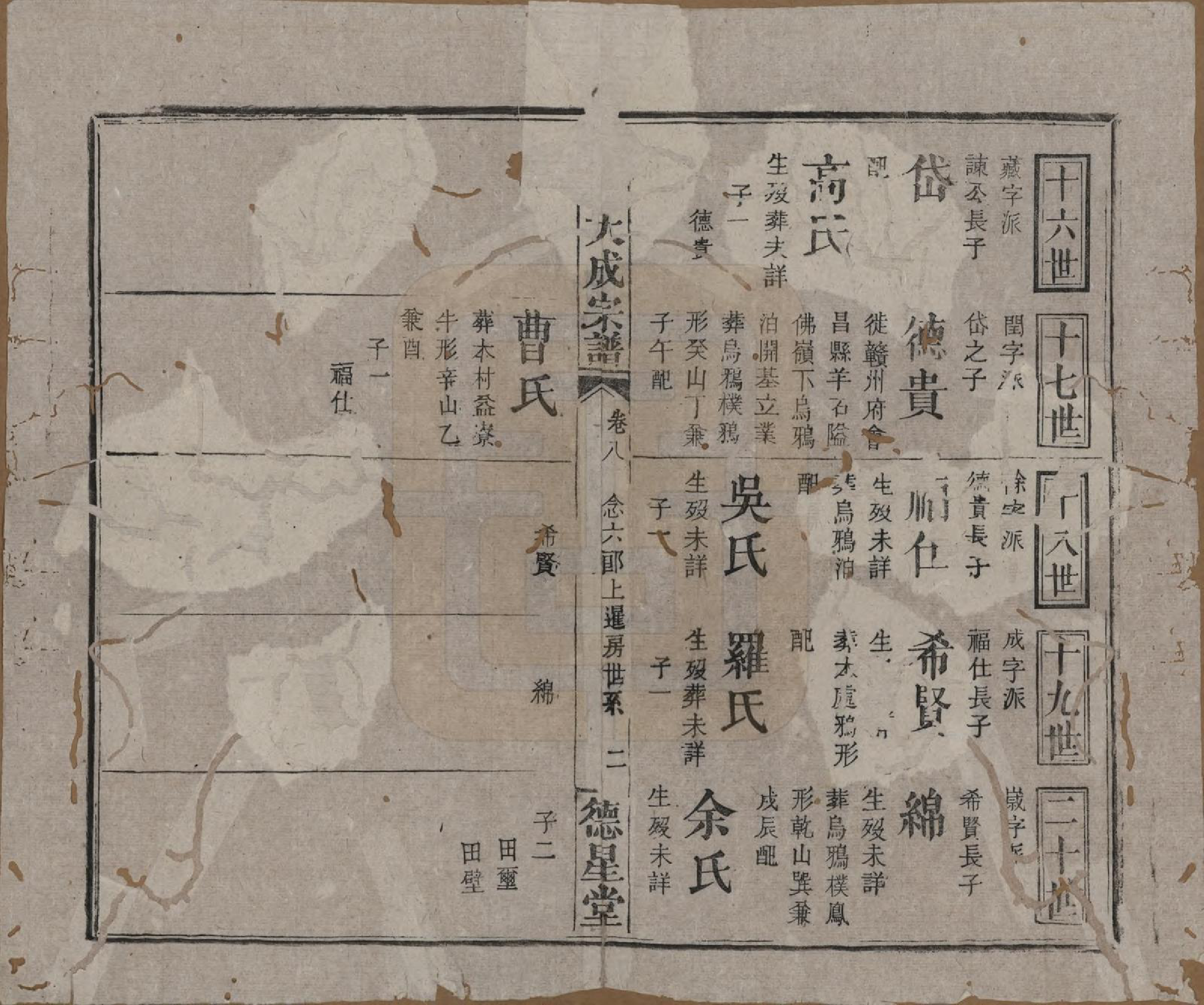 GTJP0205.陈.河南许昌.陈氏大成宗谱三十三卷.清光绪十四年（1888）_208.pdf_第2页