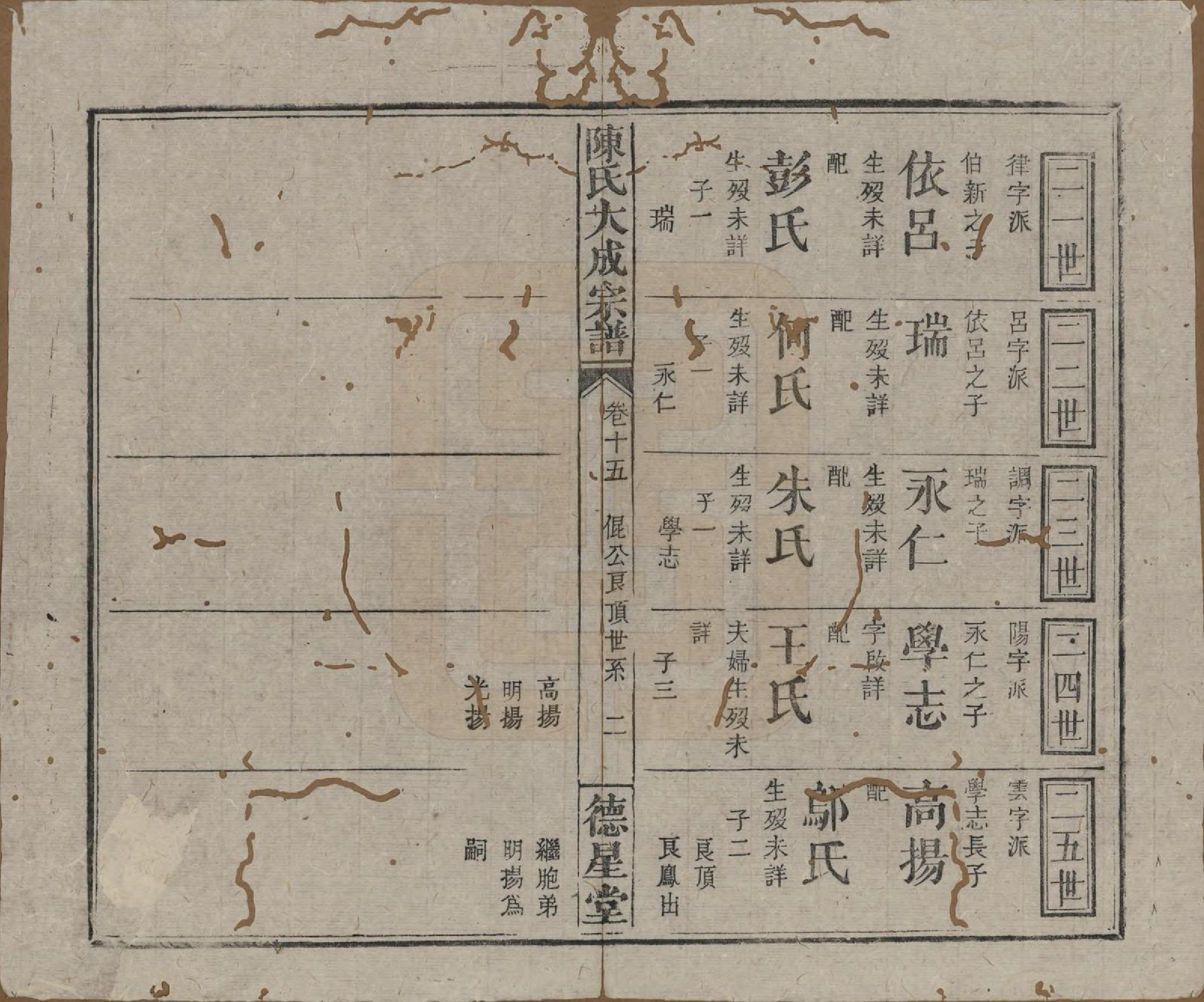 GTJP0205.陈.河南许昌.陈氏大成宗谱三十三卷.清光绪十四年（1888）_215.pdf_第2页