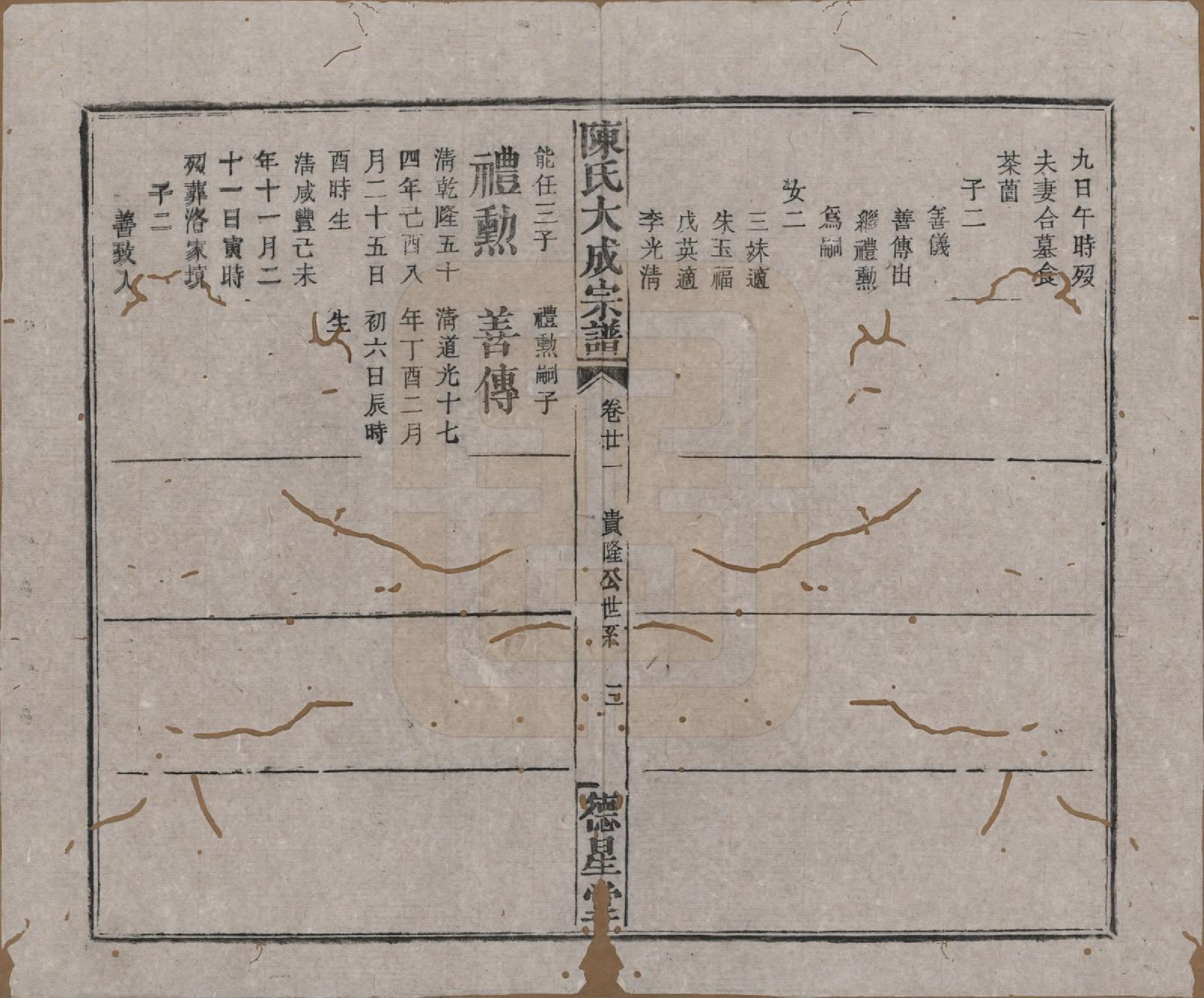 GTJP0205.陈.河南许昌.陈氏大成宗谱三十三卷.清光绪十四年（1888）_221.pdf_第3页