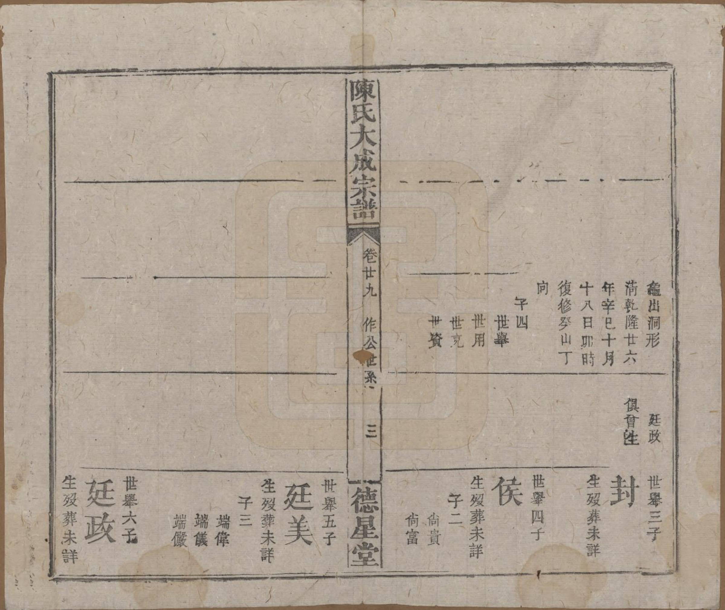 GTJP0205.陈.河南许昌.陈氏大成宗谱三十三卷.清光绪十四年（1888）_229.pdf_第3页