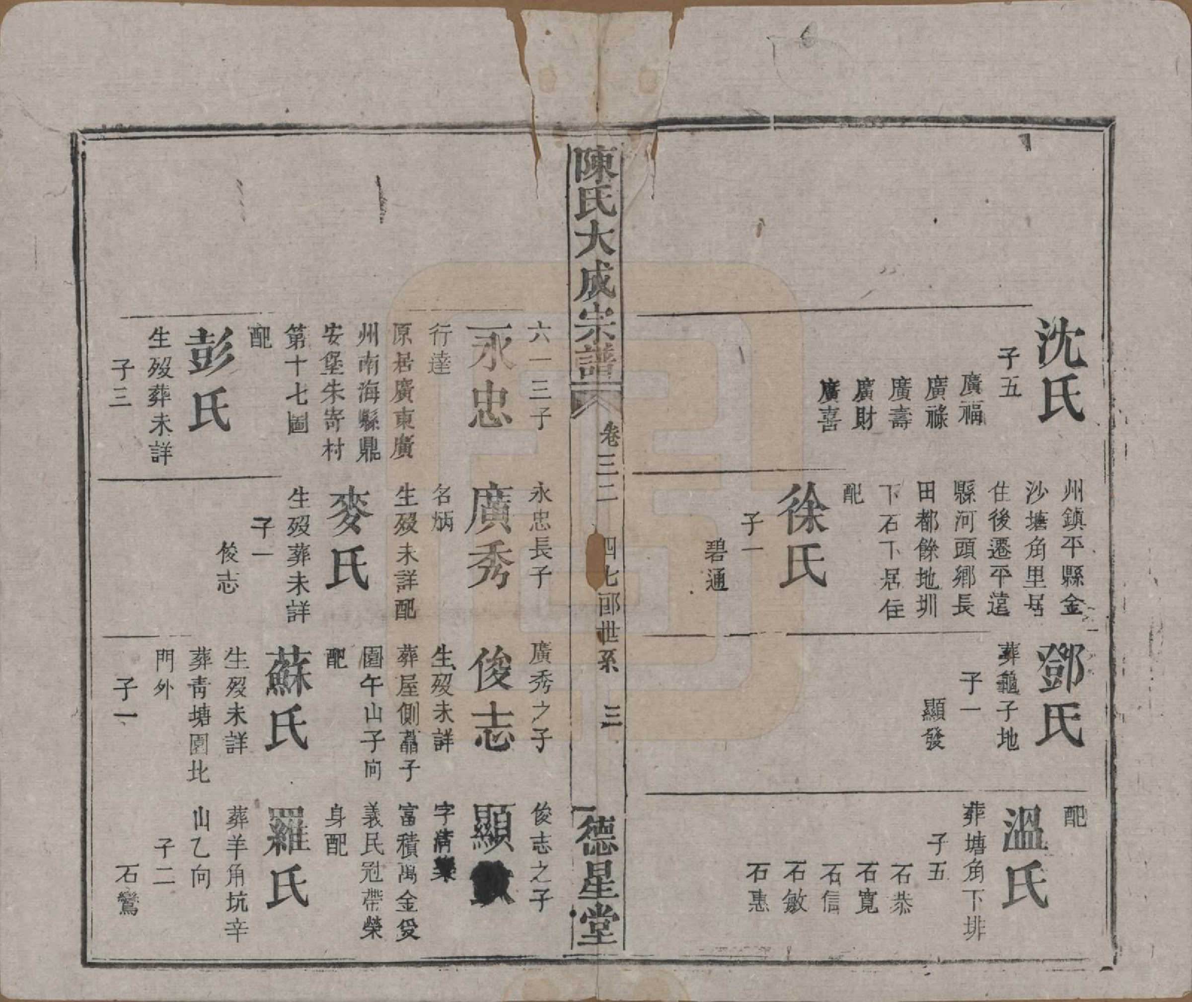 GTJP0205.陈.河南许昌.陈氏大成宗谱三十三卷.清光绪十四年（1888）_232.pdf_第3页