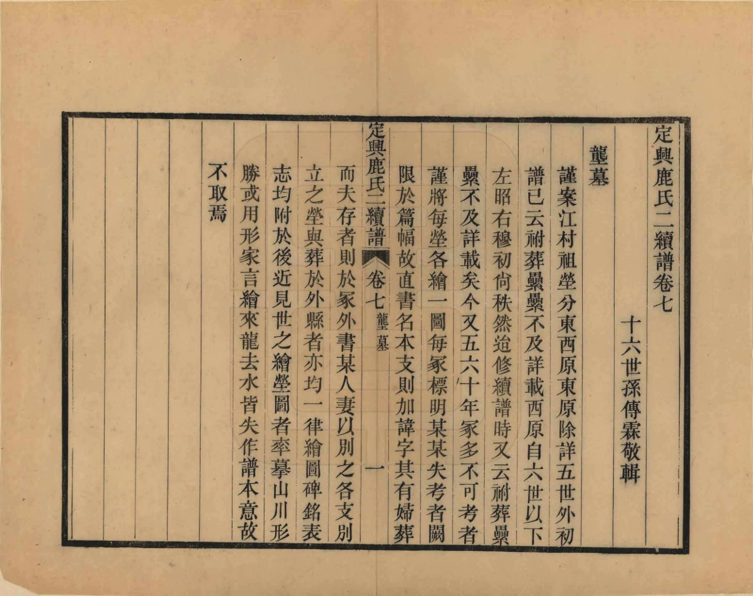 GTJP1027.鹿.河北定兴.定兴鹿氏二续谱十五卷.清光绪二十三年（1897）_007.pdf_第1页