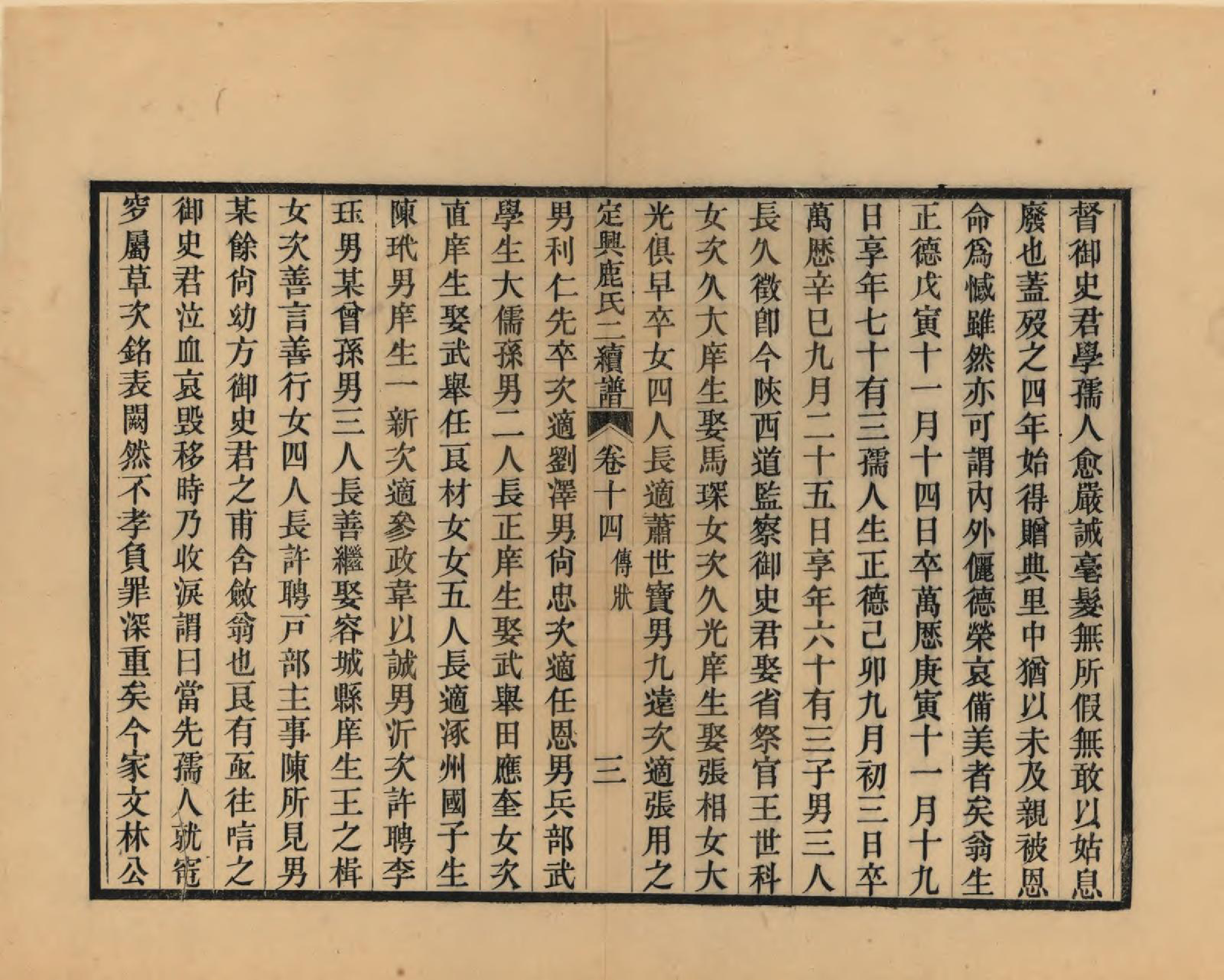 GTJP1027.鹿.河北定兴.定兴鹿氏二续谱十五卷.清光绪二十三年（1897）_014.pdf_第3页