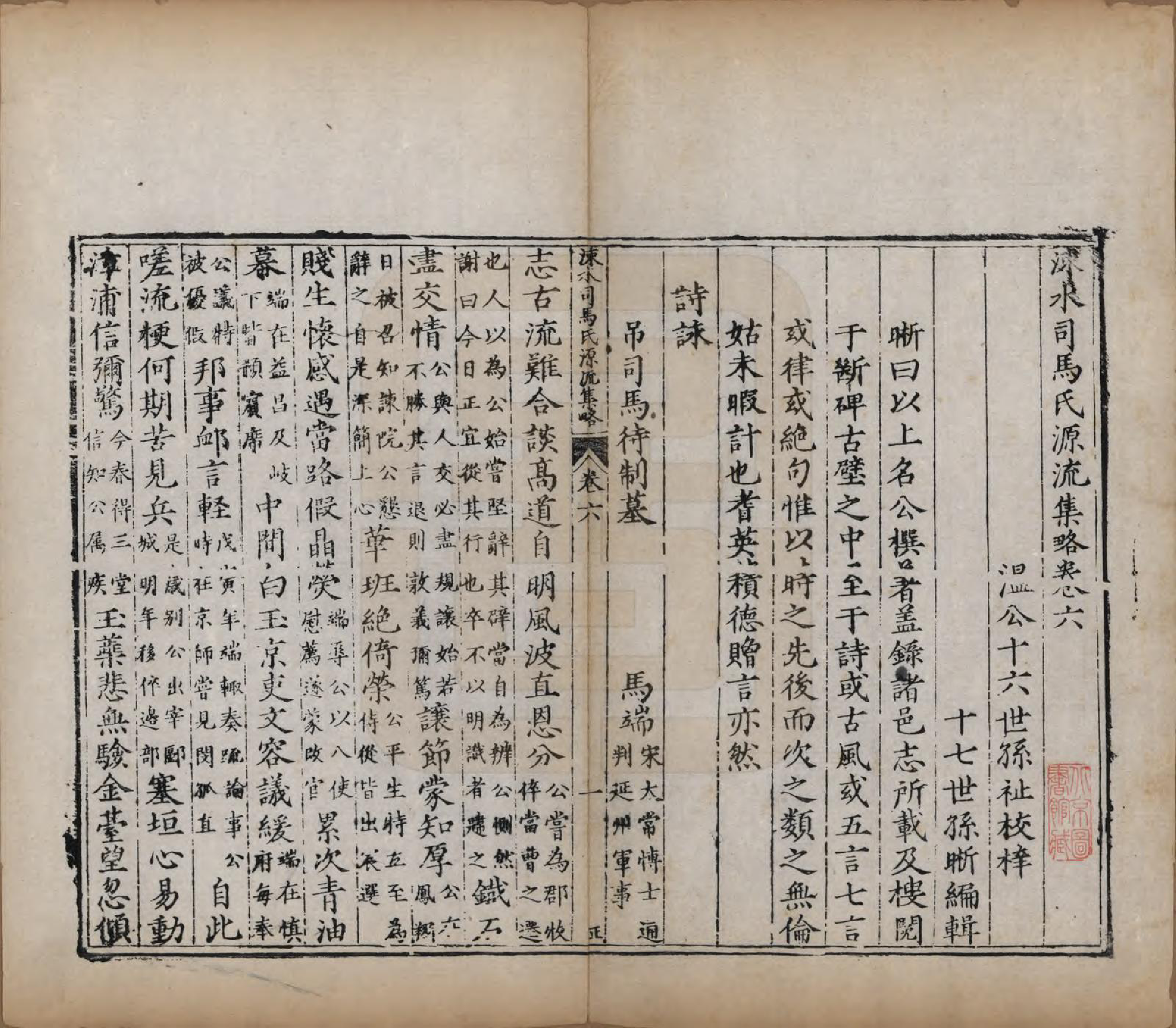 GTJP1324.司马.山西夏县.涑水司马氏源流集略.明[1368-1644]_006.pdf_第1页