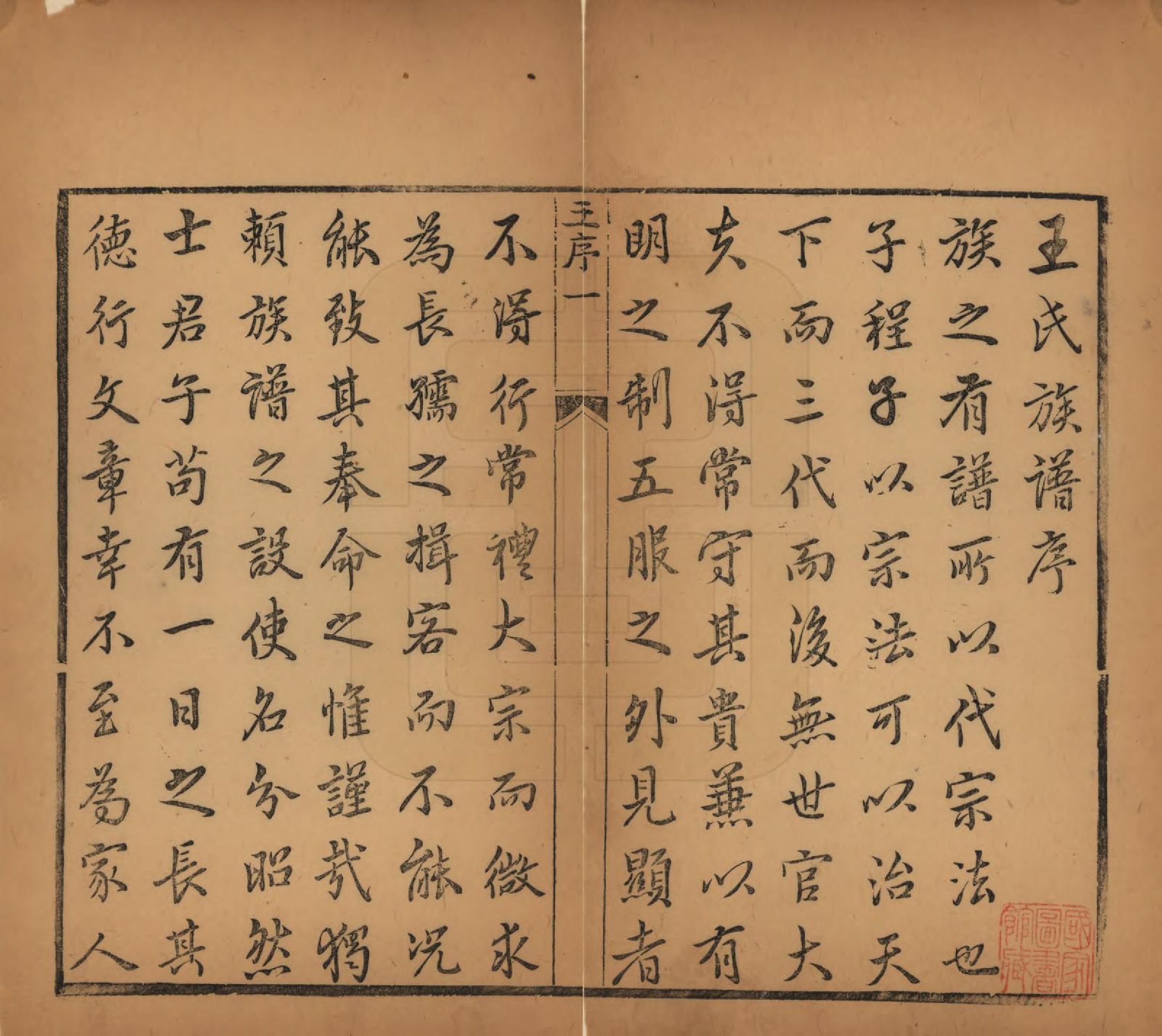 GTJP1526.王.山西太原.王氏族谱.民国5年（1916）_001.pdf_第2页